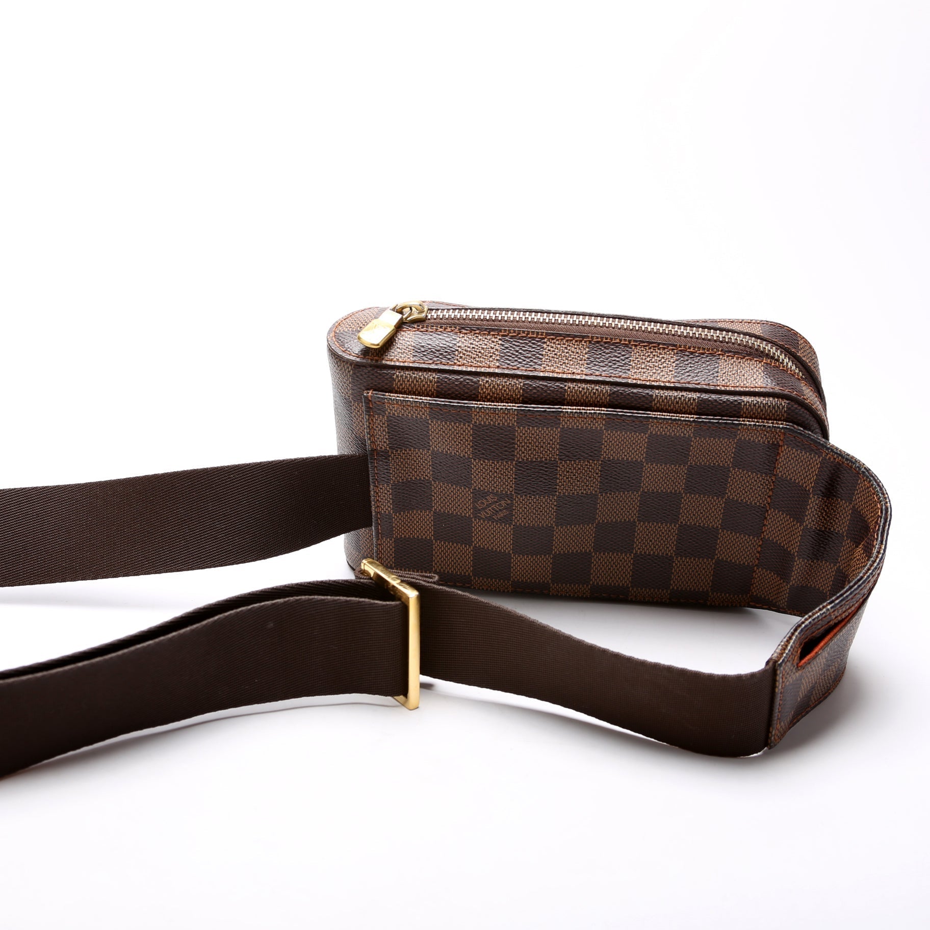 Louis Vuitton Geronimos Ebene Damier Handbag Ebene 27