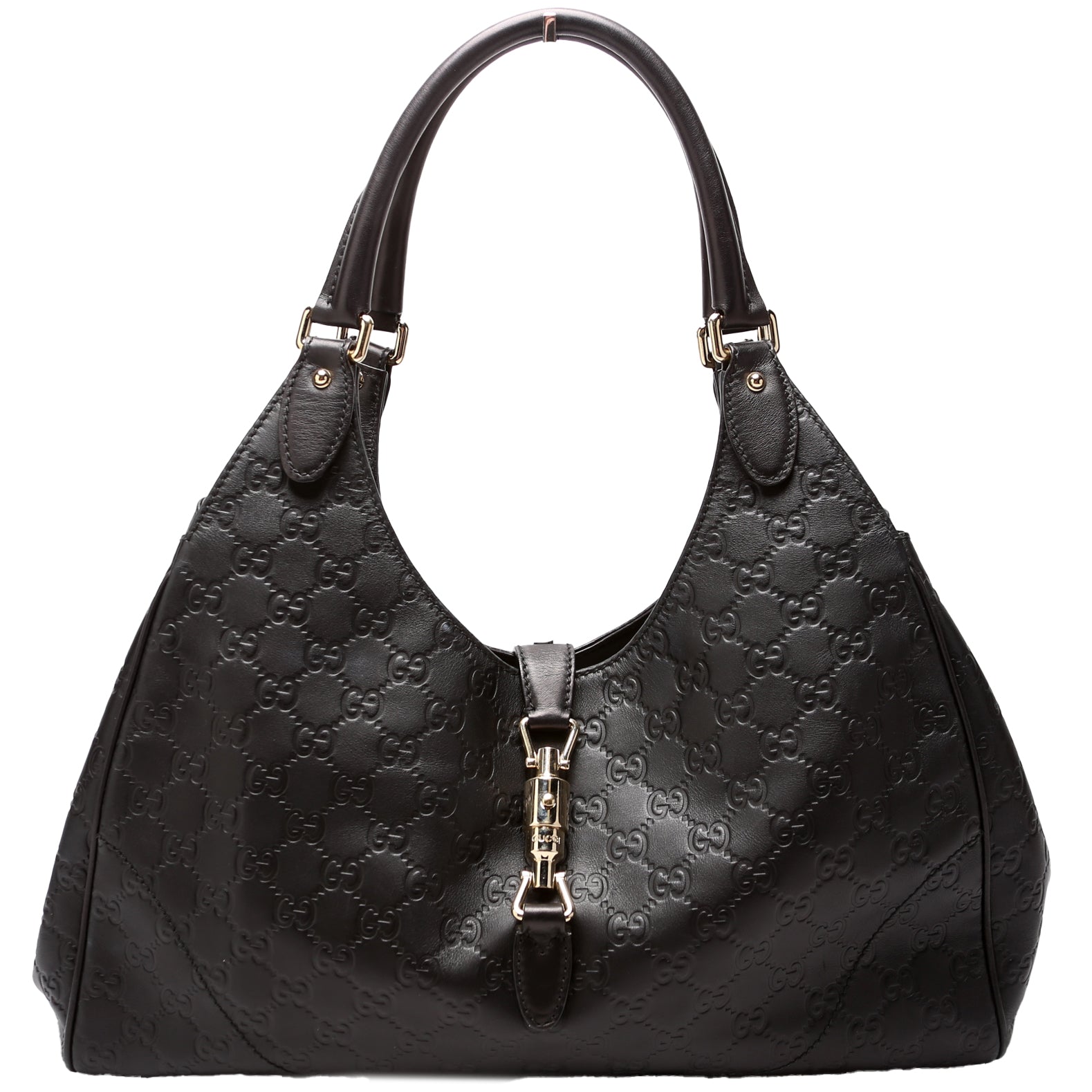 Gucci Jackie Leather Medium Shoulder Bag