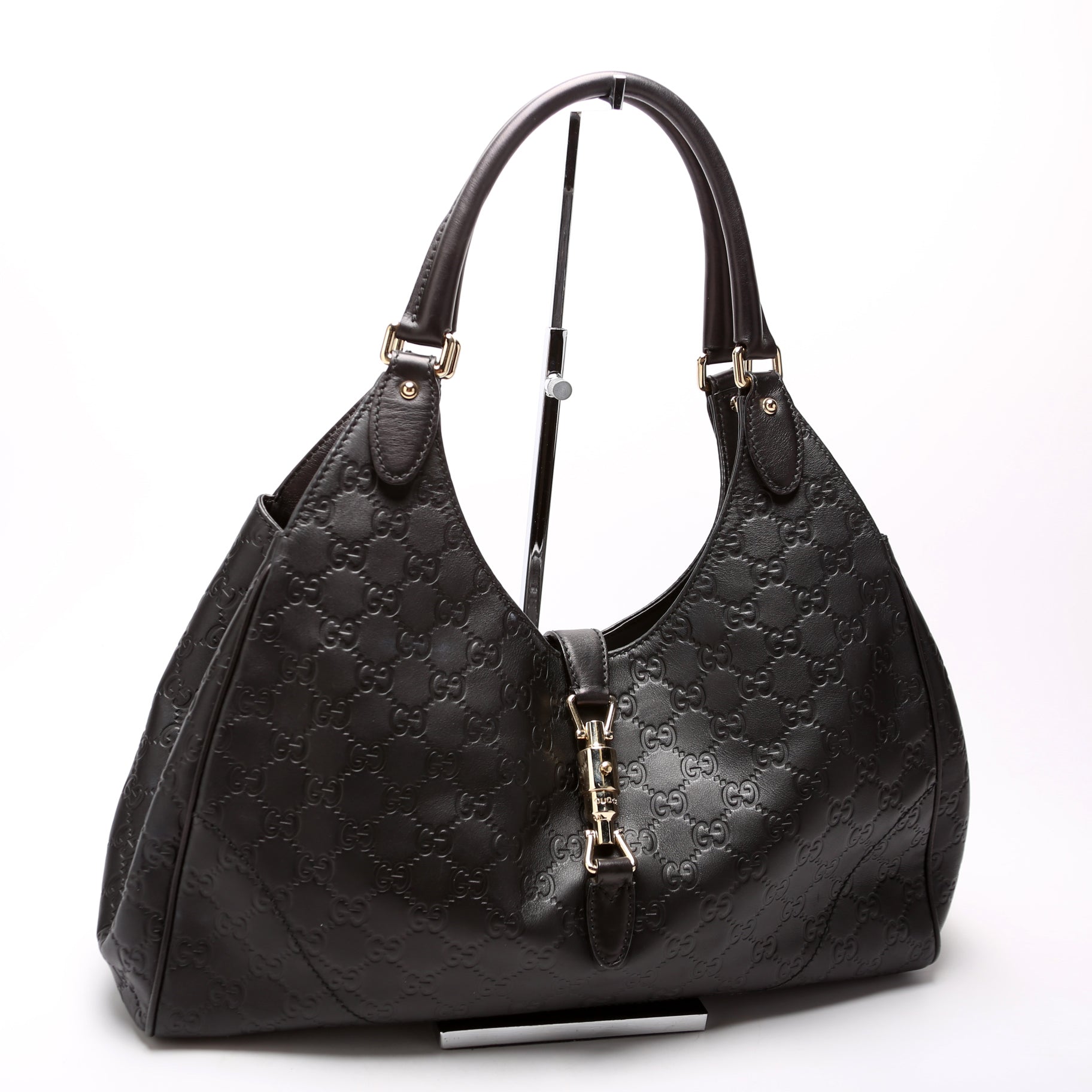 Gucci Jackie Leather Medium Shoulder Bag