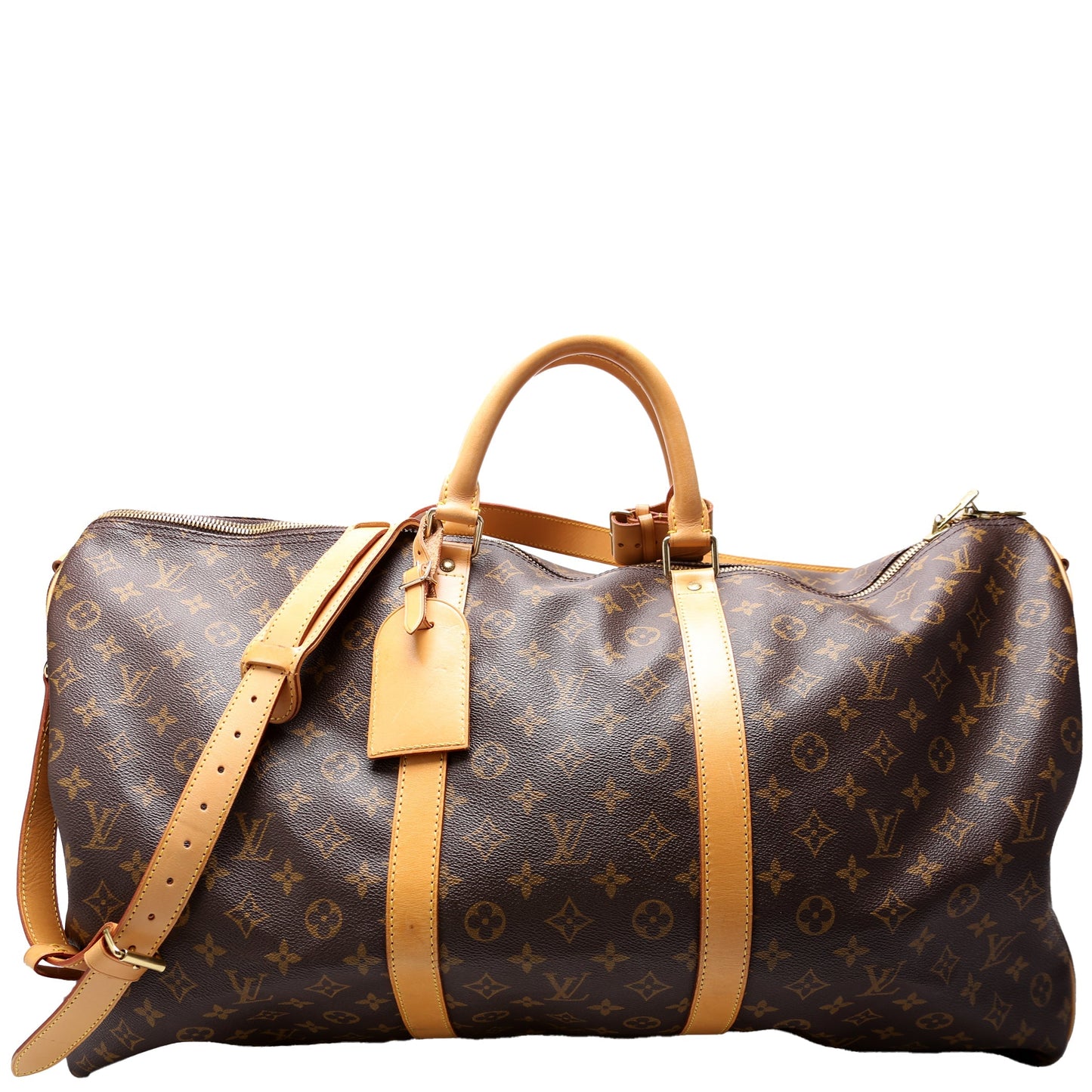 Louis Vuitton Keepall 60 Bandouliere Monogram Travel Bag Bandouliere 2