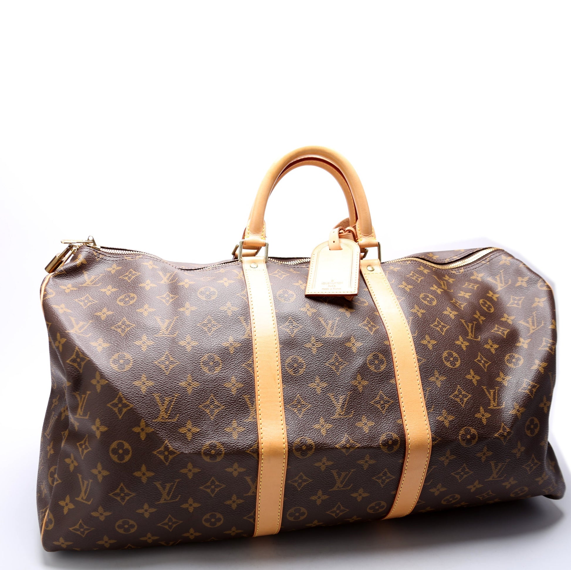 Louis Vuitton Keepall 55 Monogram Travel Bag Monogram 20