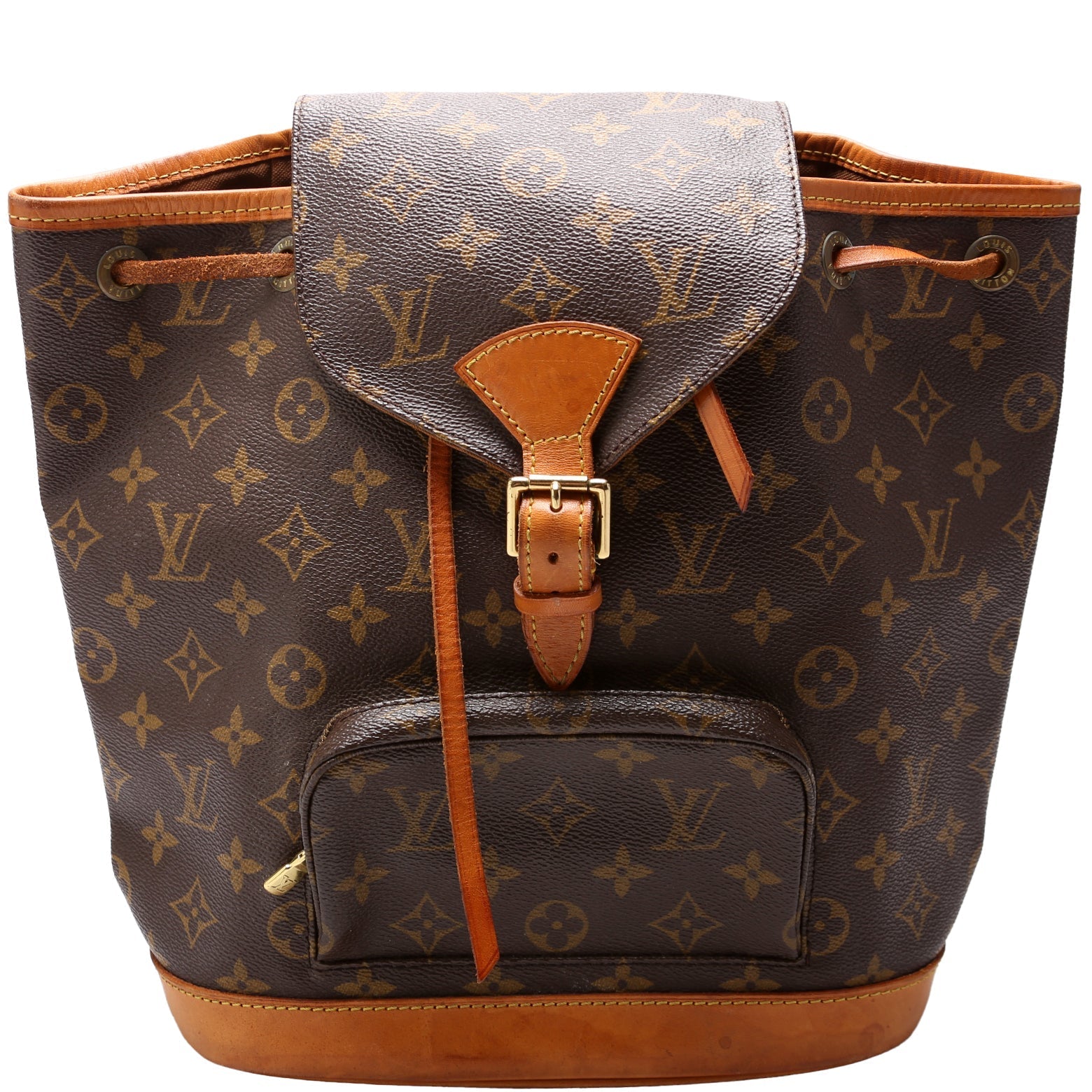 Louis Vuitton Montsouris MM Monogram Handbag Monogram 19