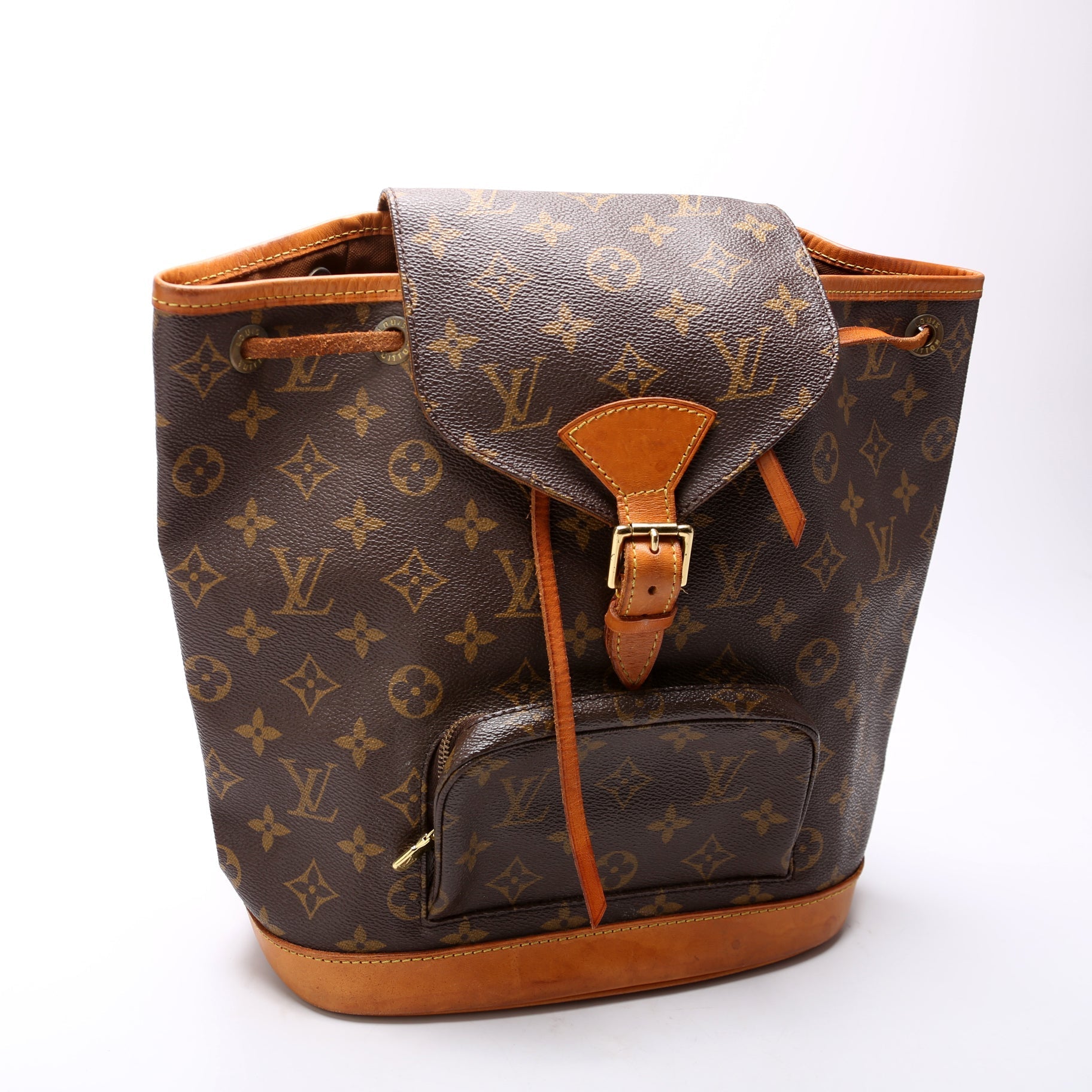 Louis Vuitton Montsouris MM Monogram Handbag Monogram 19