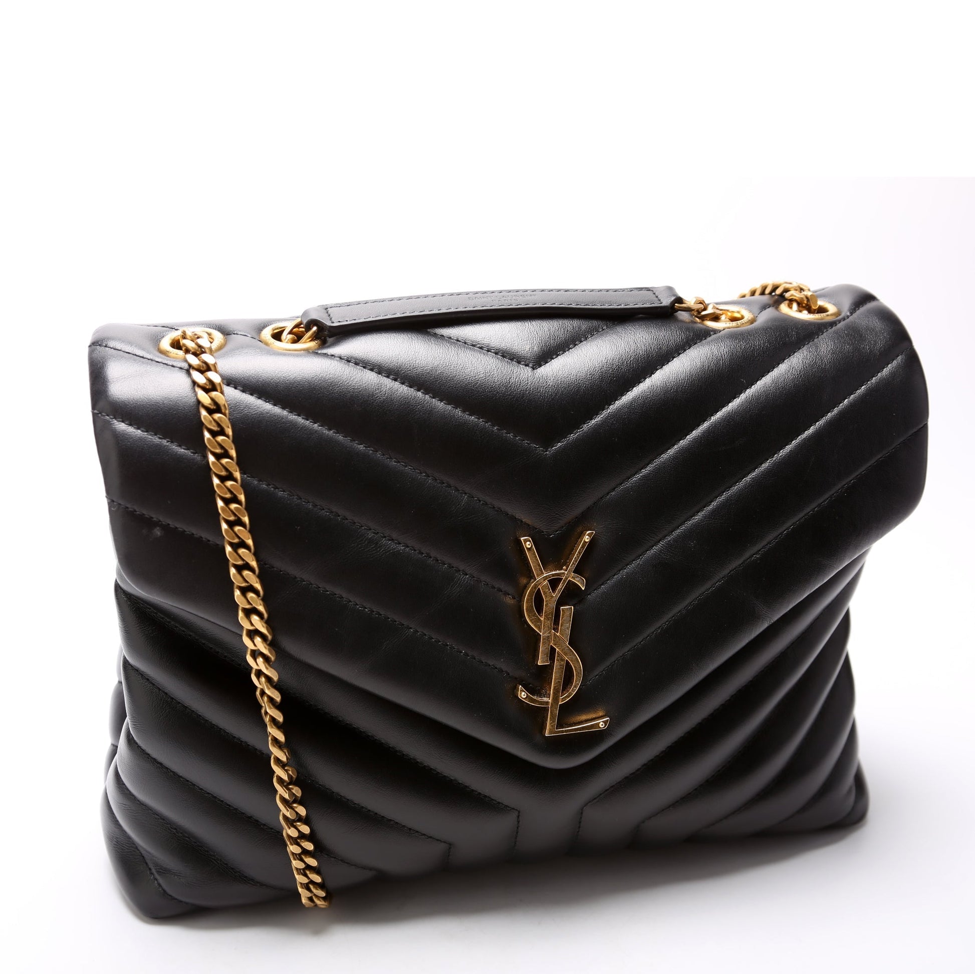 YSL Saint Laurent Loulou Bag Quilted Medium Travel Bag Medium Quilted 10