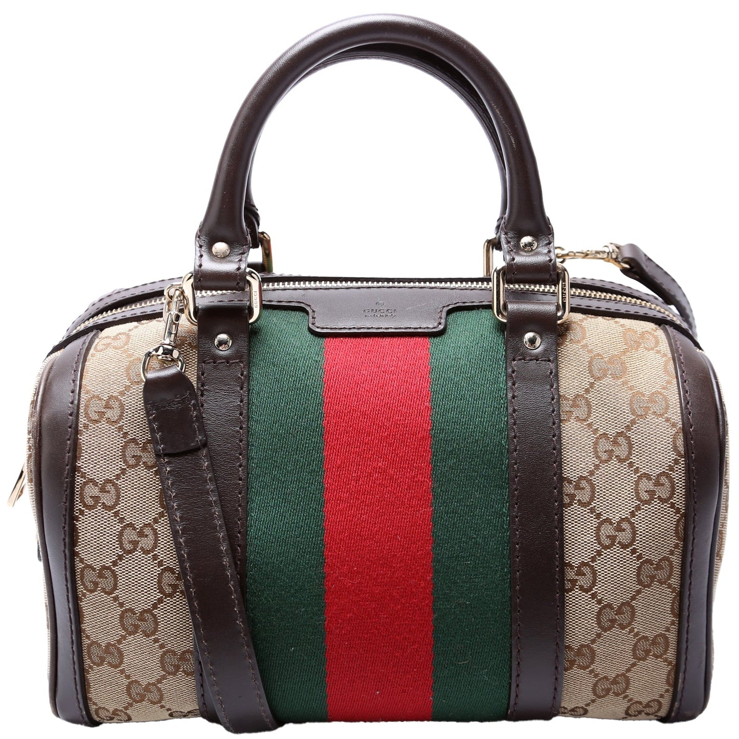 Gucci GG Boston Canvas Small Travel Bag Boston 1