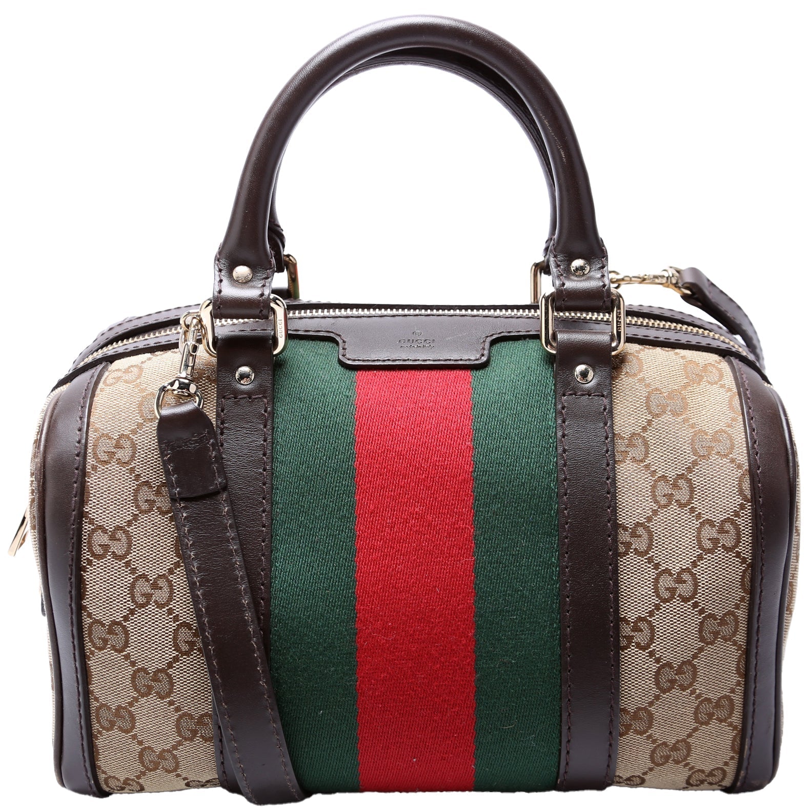 Gucci GG Boston Canvas Small Travel Bag Boston 1