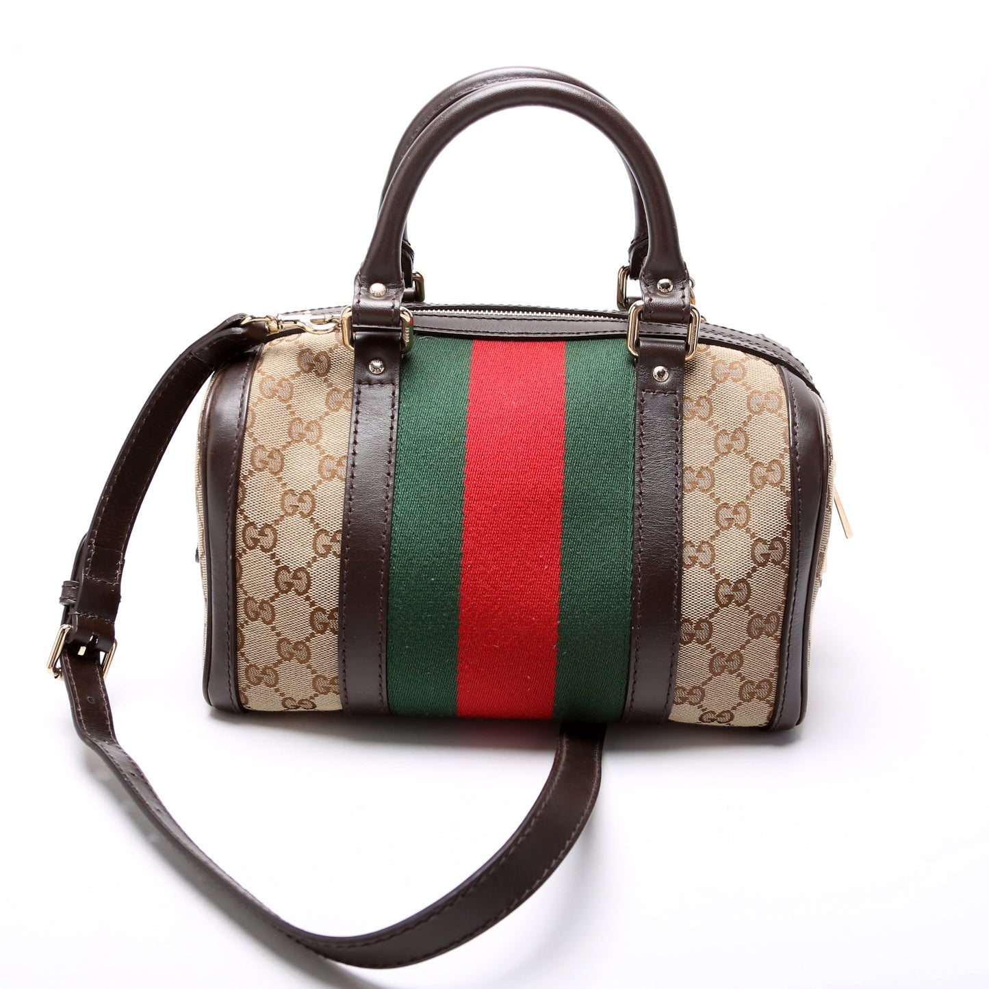 Gucci GG Boston Canvas Small Travel Bag Boston 1