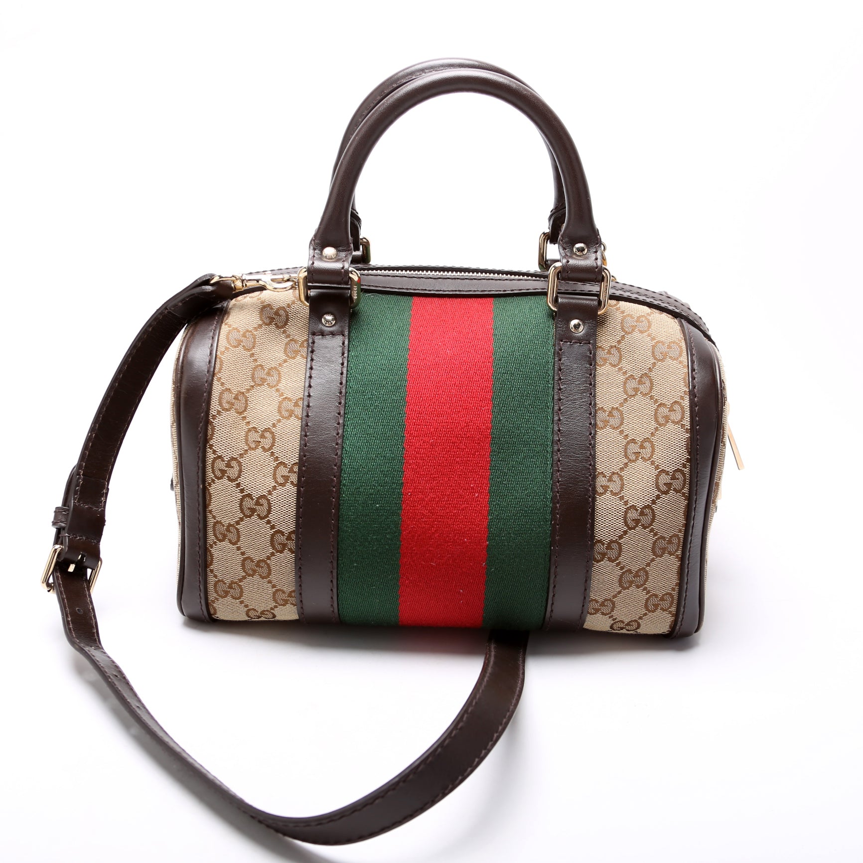 Gucci GG Boston Canvas Small Travel Bag Boston 1