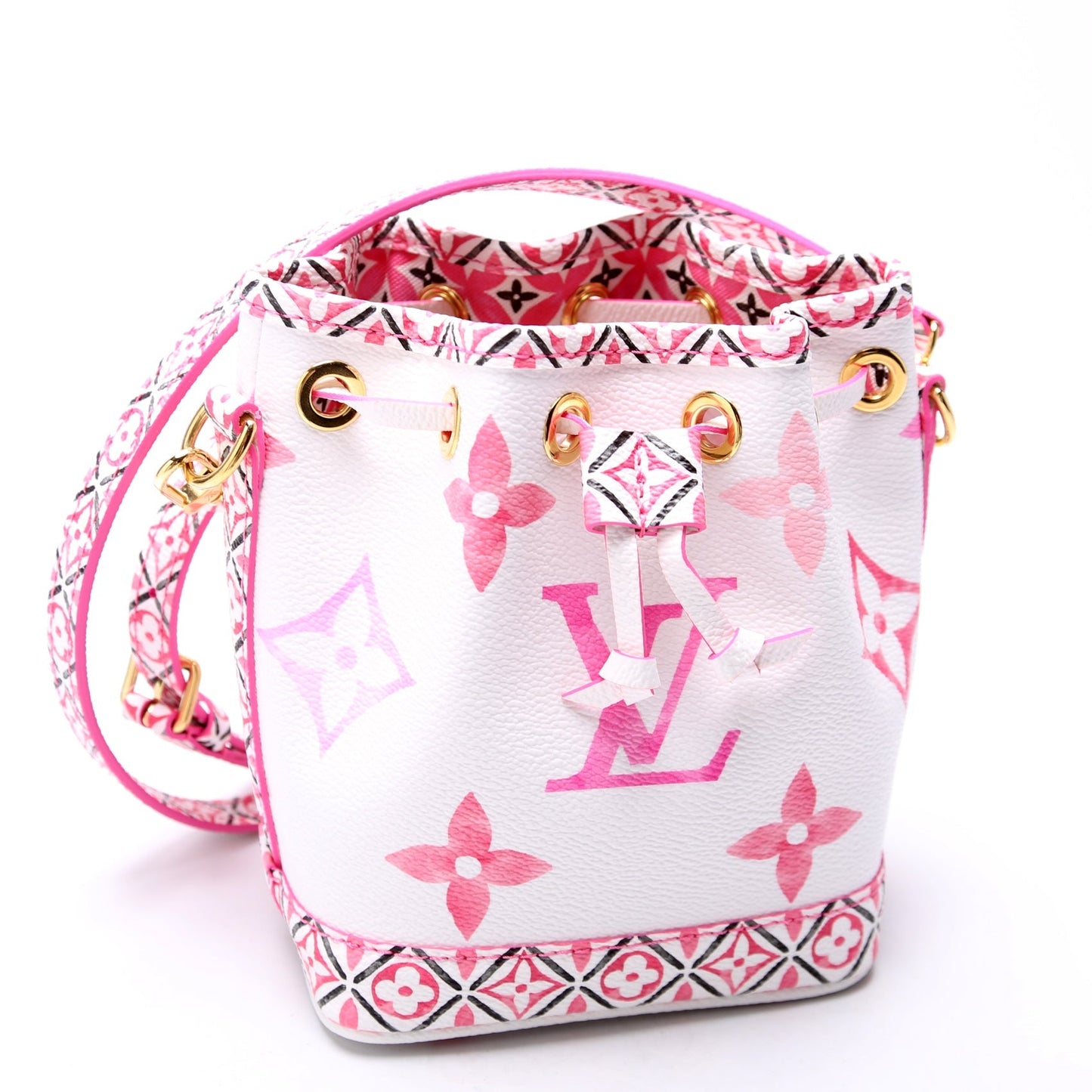 Louis Vuitton Noe "By Pool" Watercolor Nano Handbag