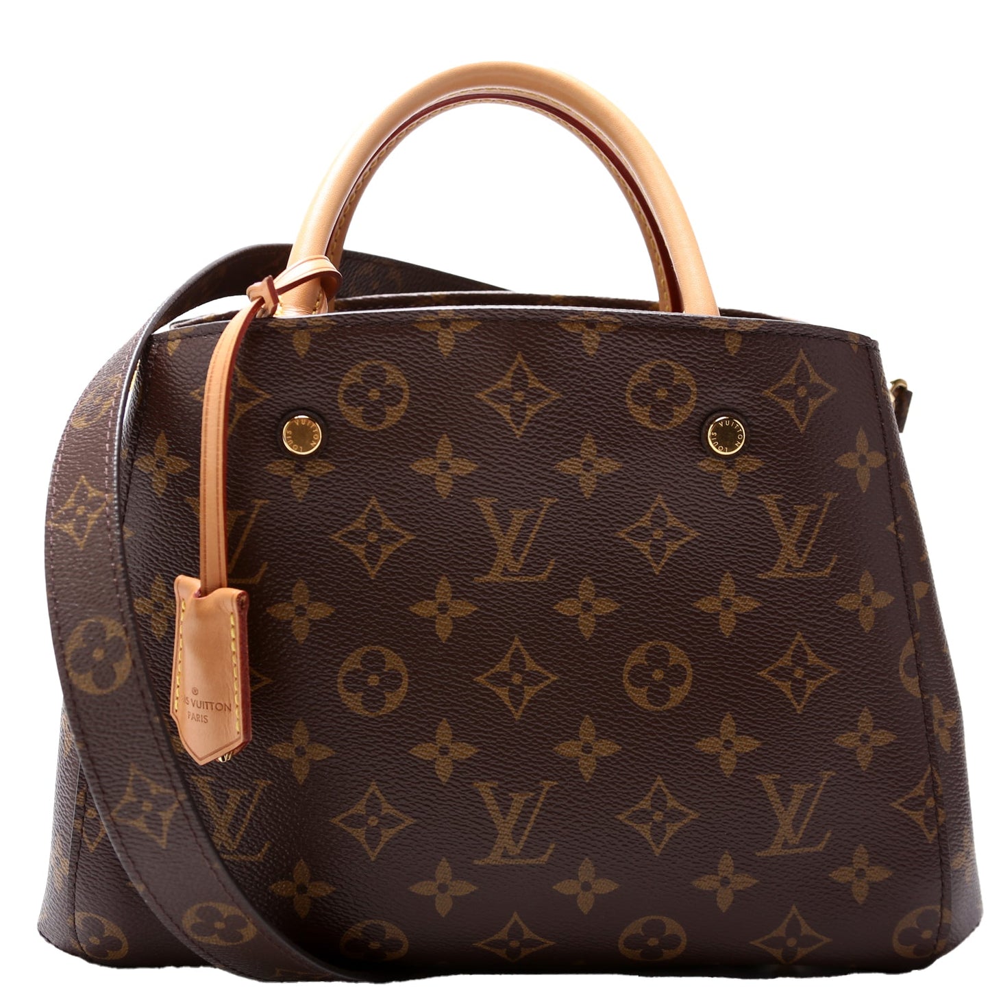 Louis Vuitton Montaigne BB Monogram Handbag Monogram 17