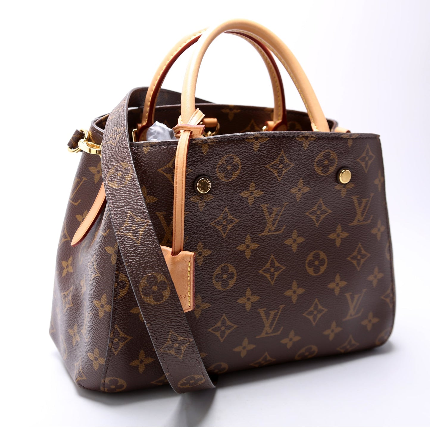 Louis Vuitton Montaigne BB Monogram Handbag Monogram 17