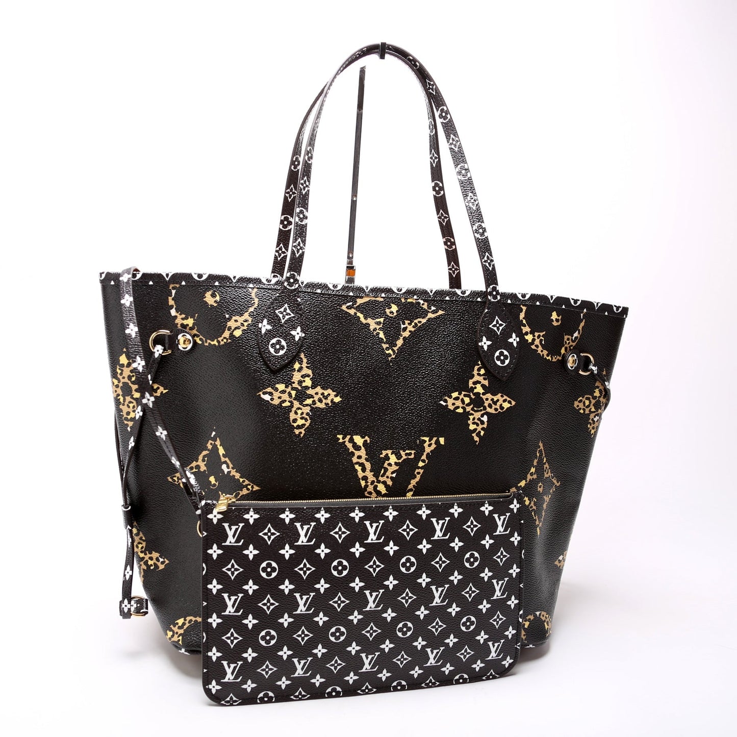 Louis Vuitton Neverfull W MM Jungle Wallet Case Jungle 4