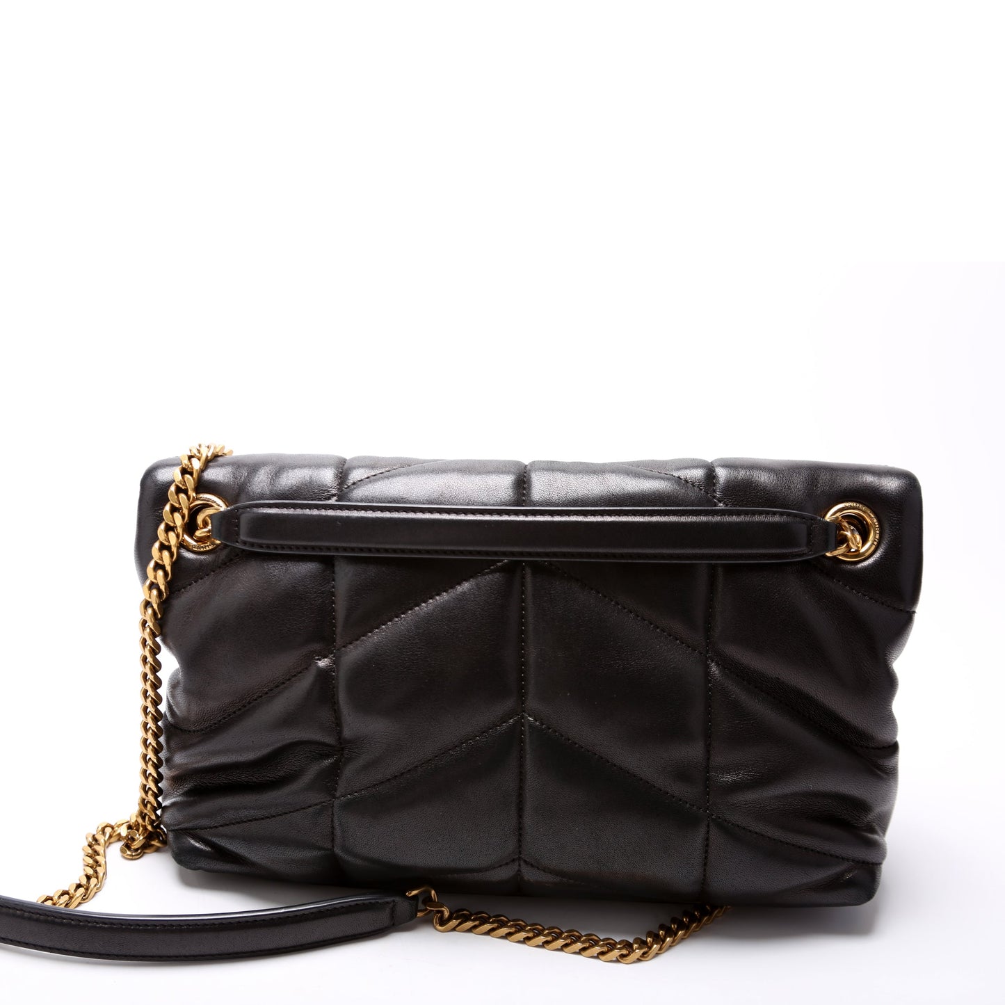 YSL Saint Laurent Puffer Bag Lambskin Quilted Small Travel Bag Small Lambskin 3