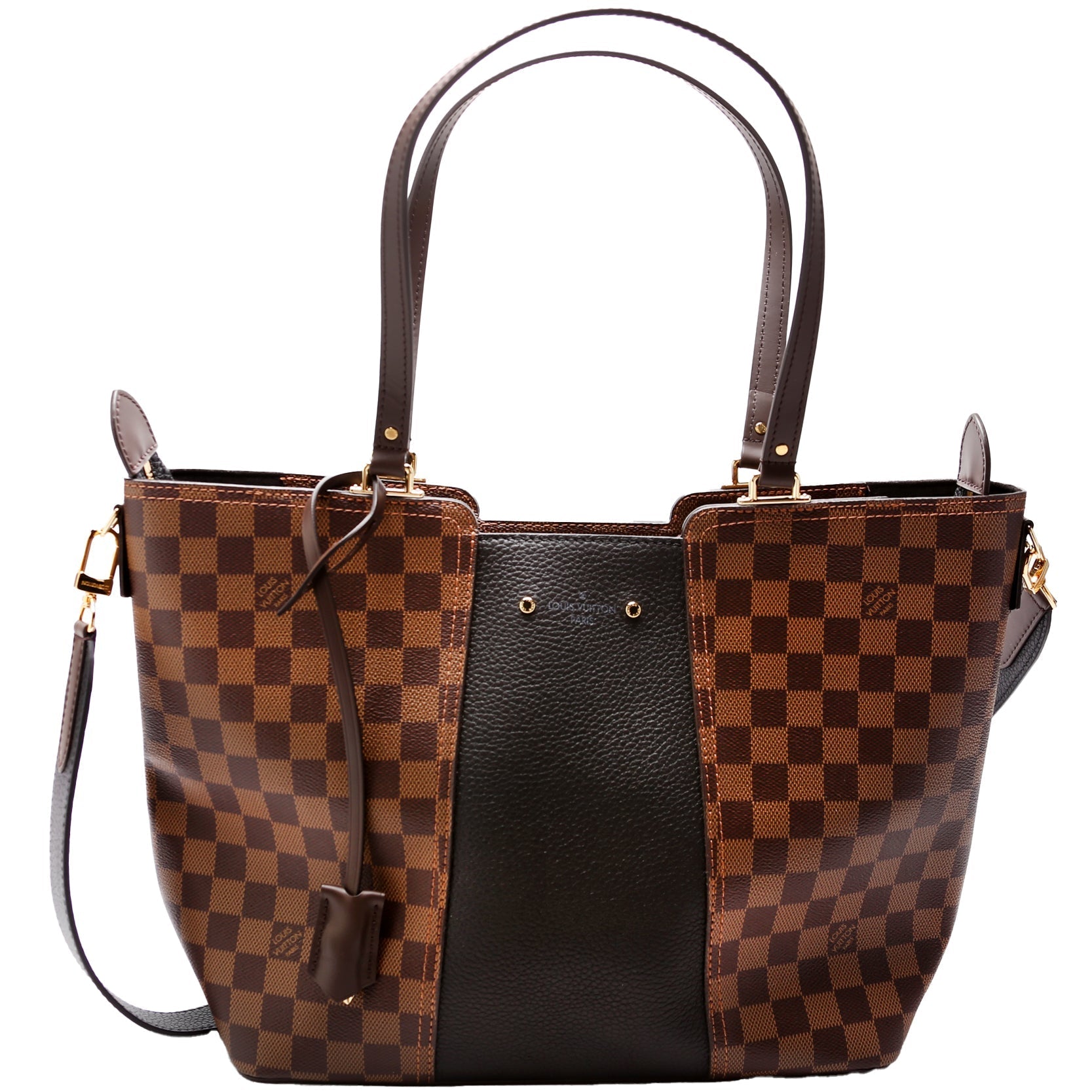 Louis Vuitton Jersey Ebene Damier Handbag Ebene 5