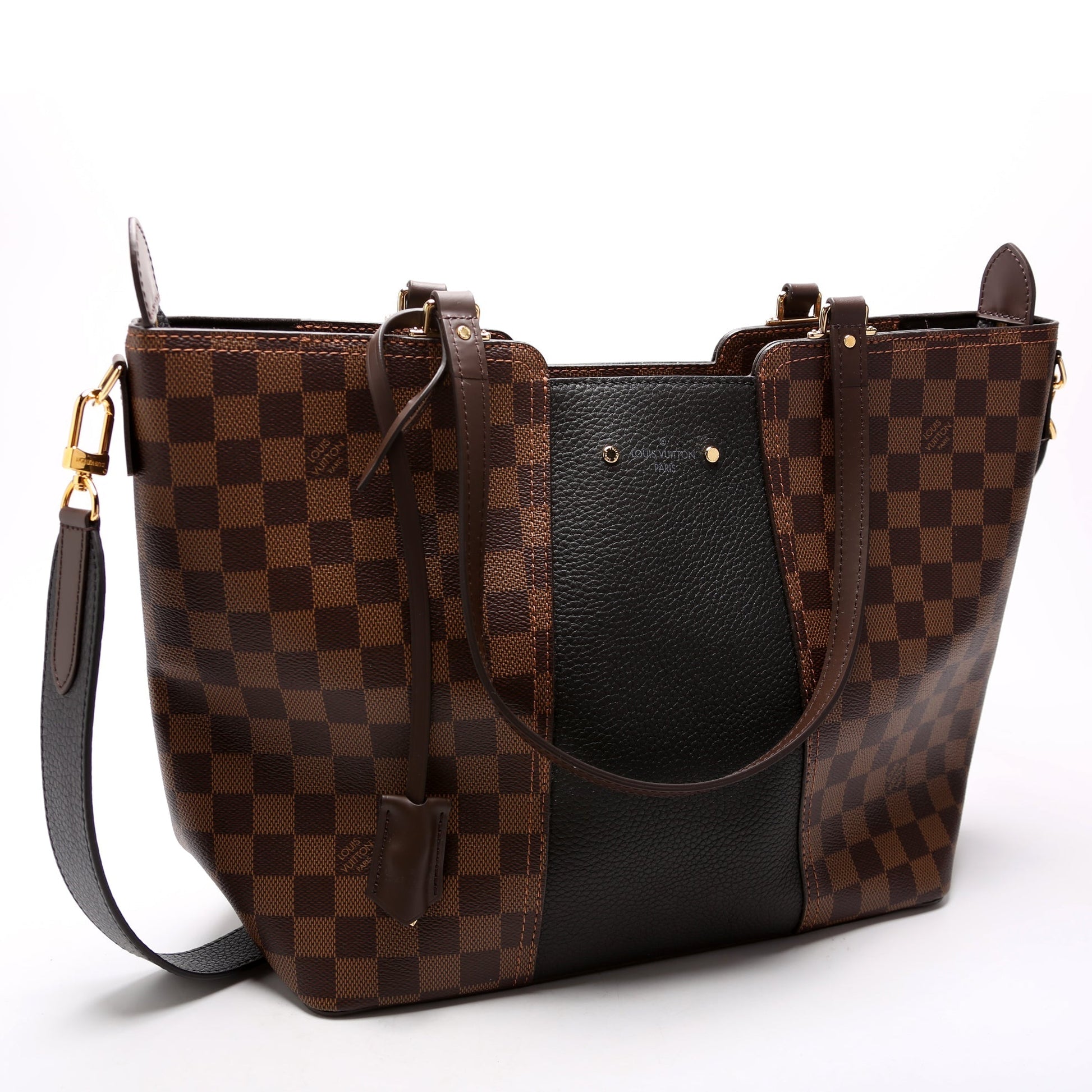 Louis Vuitton Jersey Ebene Damier Handbag Ebene 5