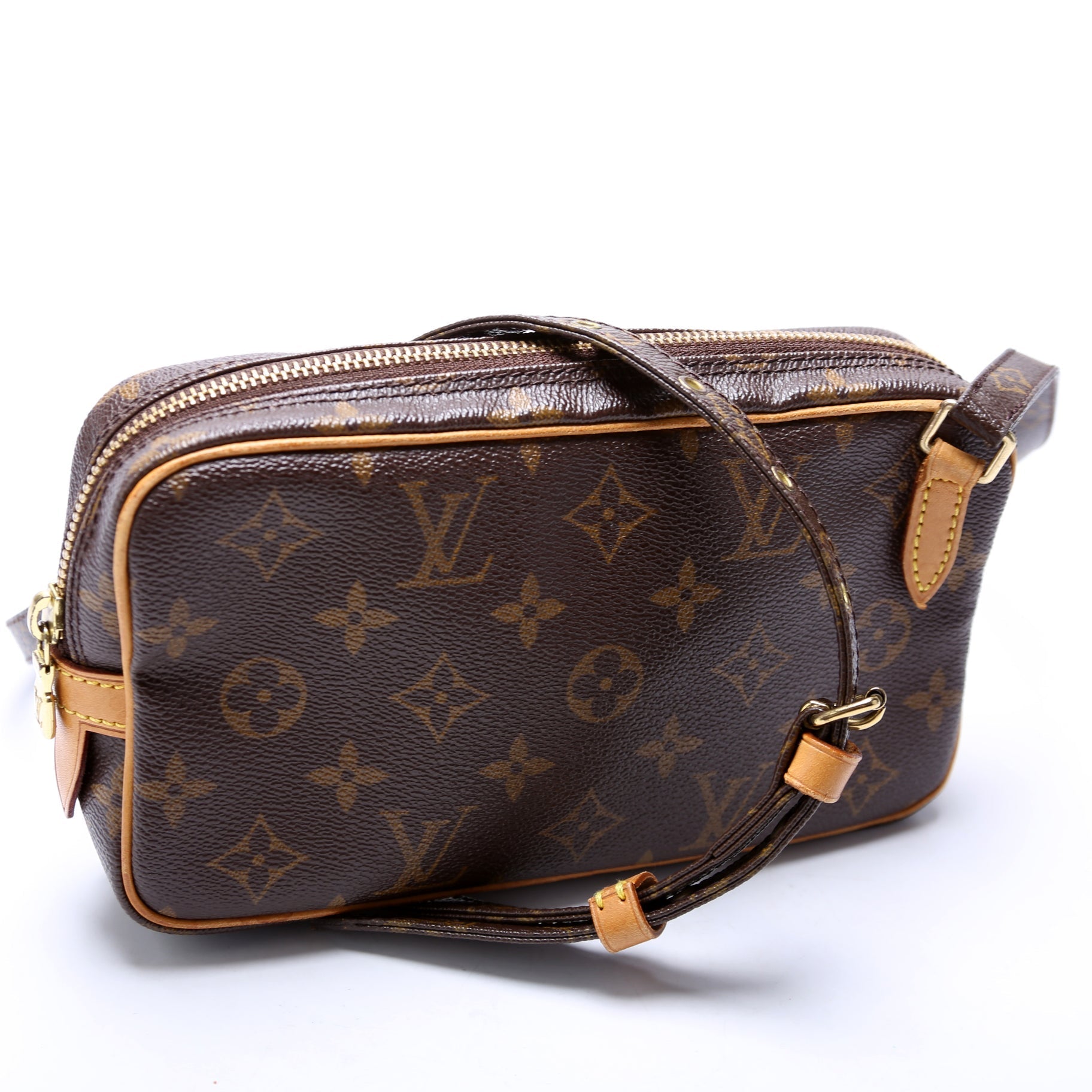 Louis Vuitton Pochette Marly Bandouliere Monogram Clutch Bag Monogram 15