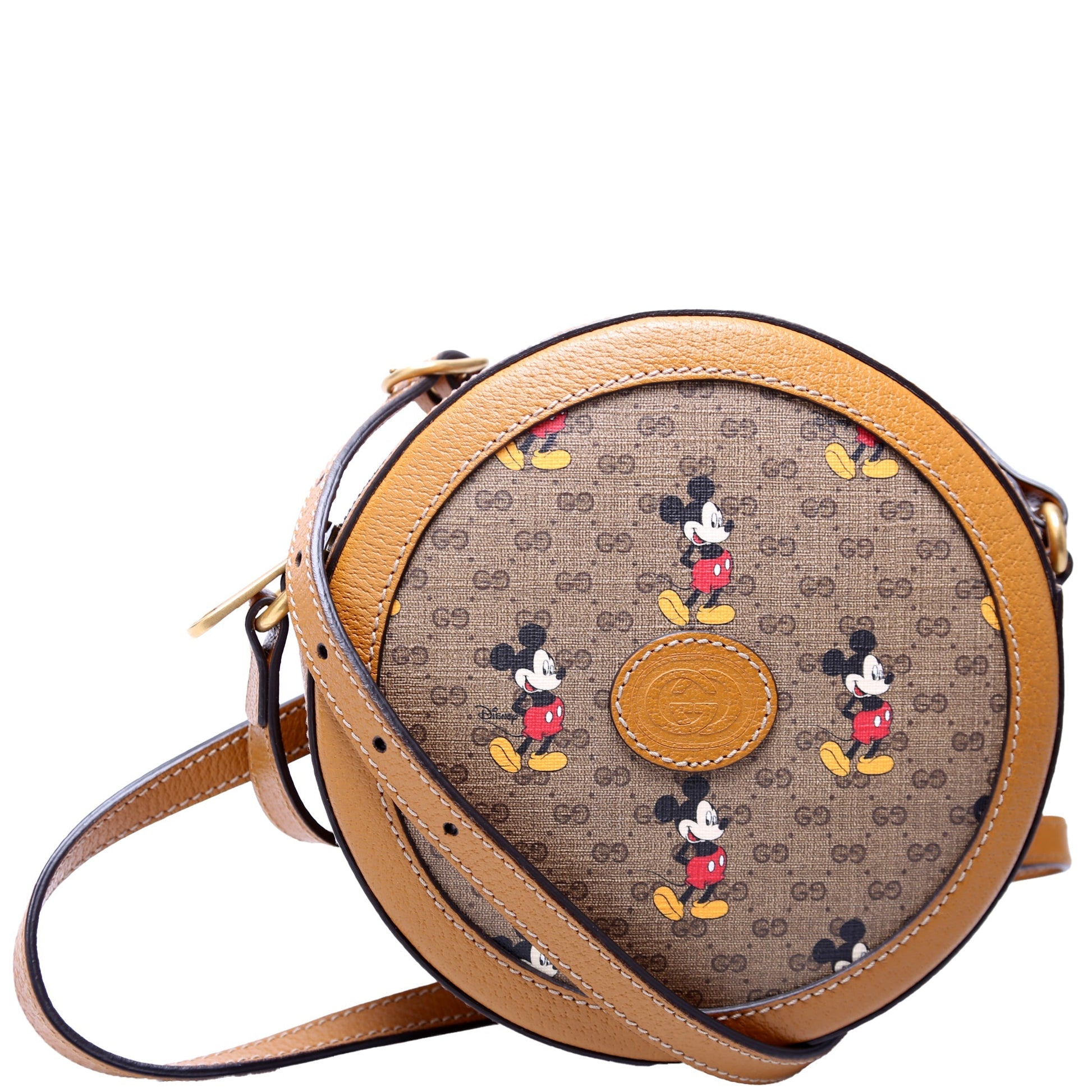Gucci Micro GG Disney Round Travel Bag