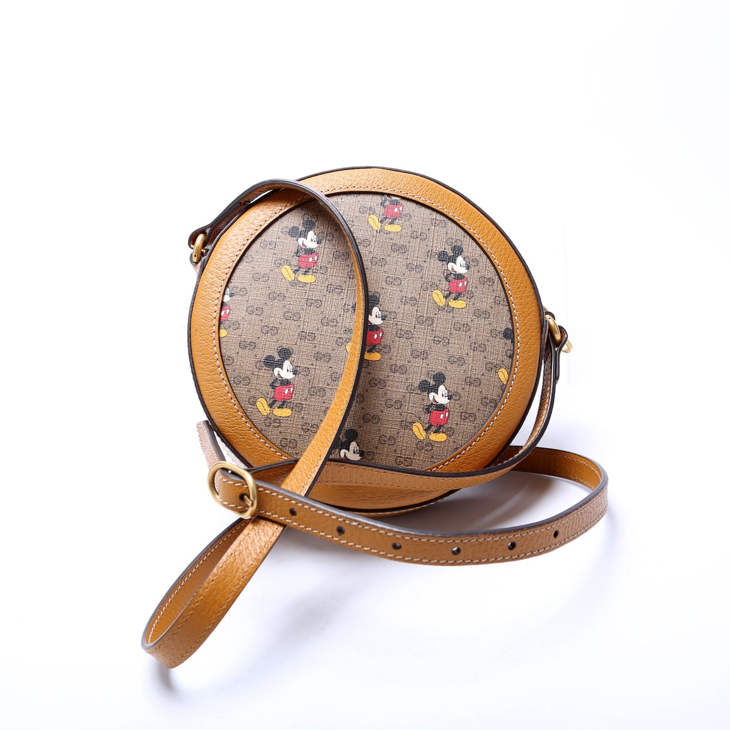 Gucci Micro GG Disney Round Travel Bag
