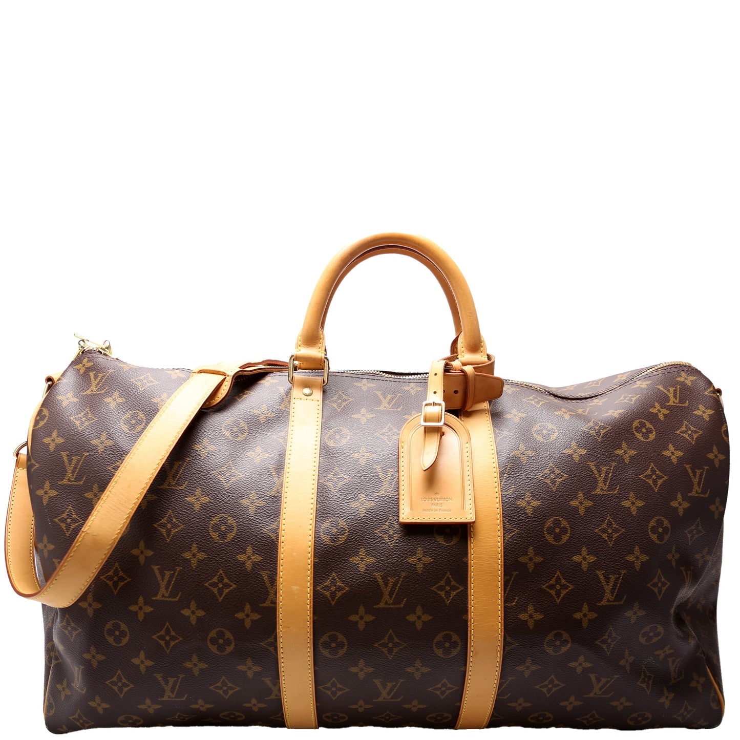 Louis Vuitton Keepall 55 Bandouliere Monogram Travel Bag Monogram 21