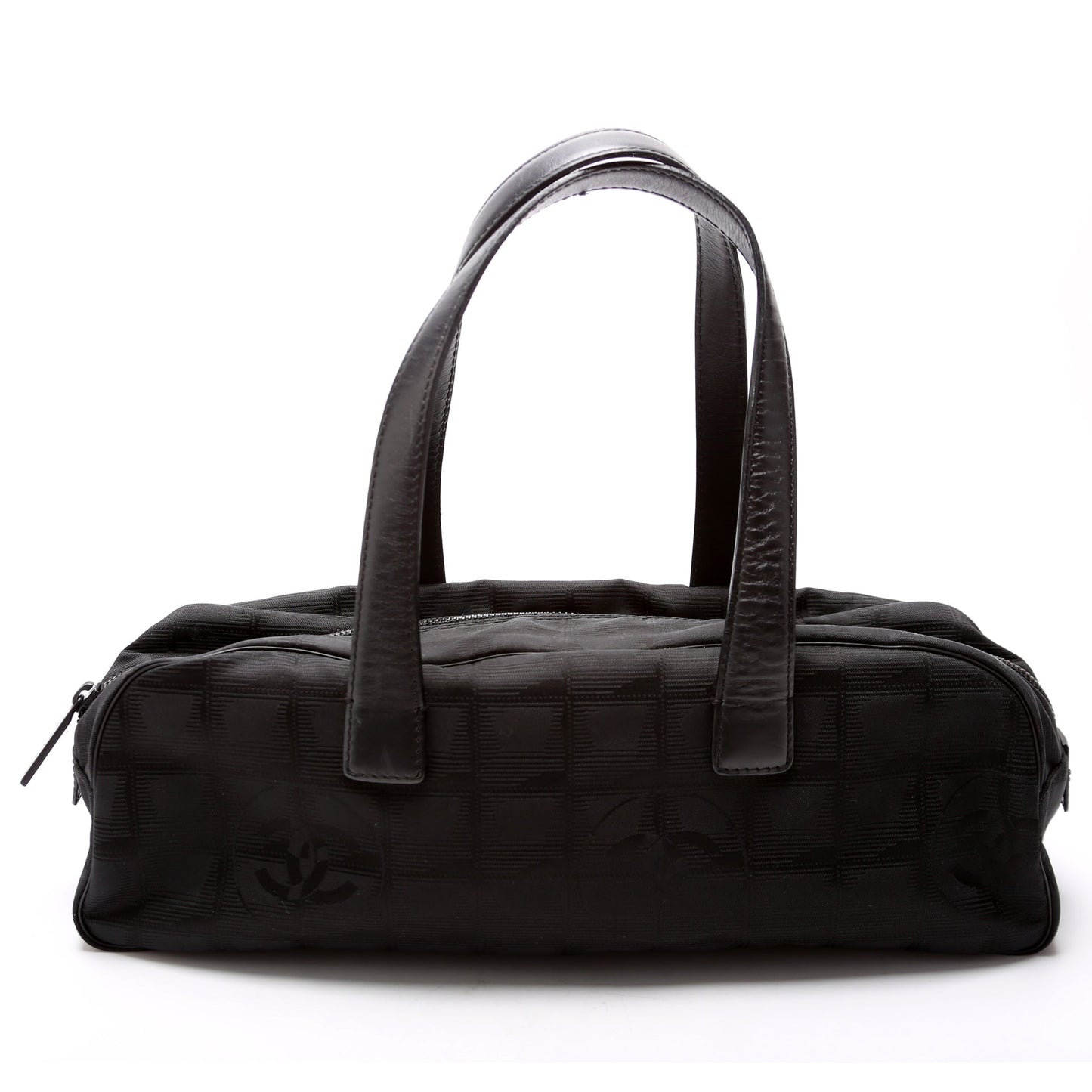 Chanel Line Nylon Boston 6M Travel Bag