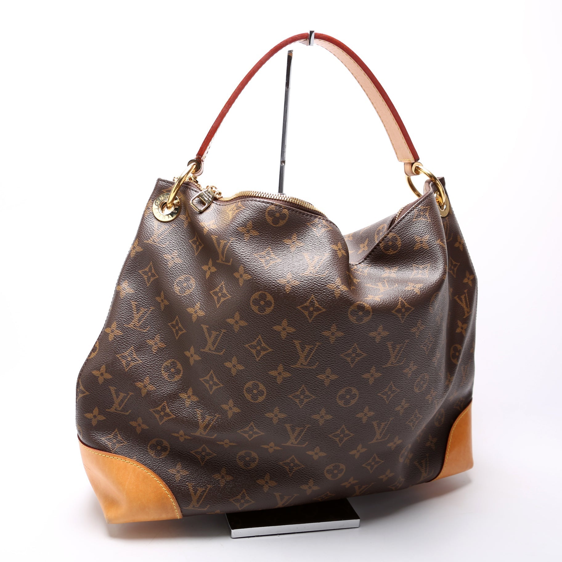Louis Vuitton Berri MM Monogram Handbag Monogram 1