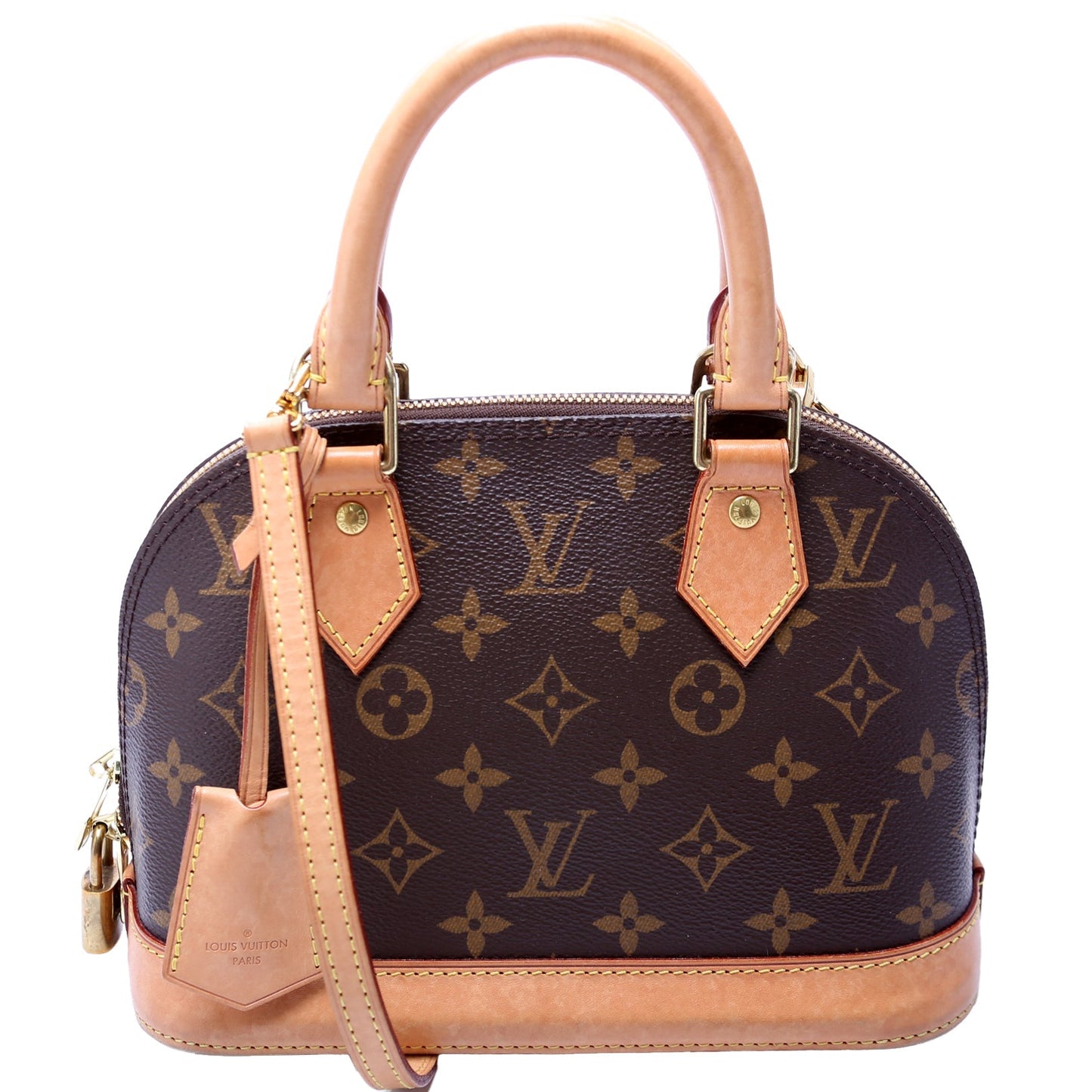 Louis Vuitton Alma BB Monogram Handbag Monogram 16