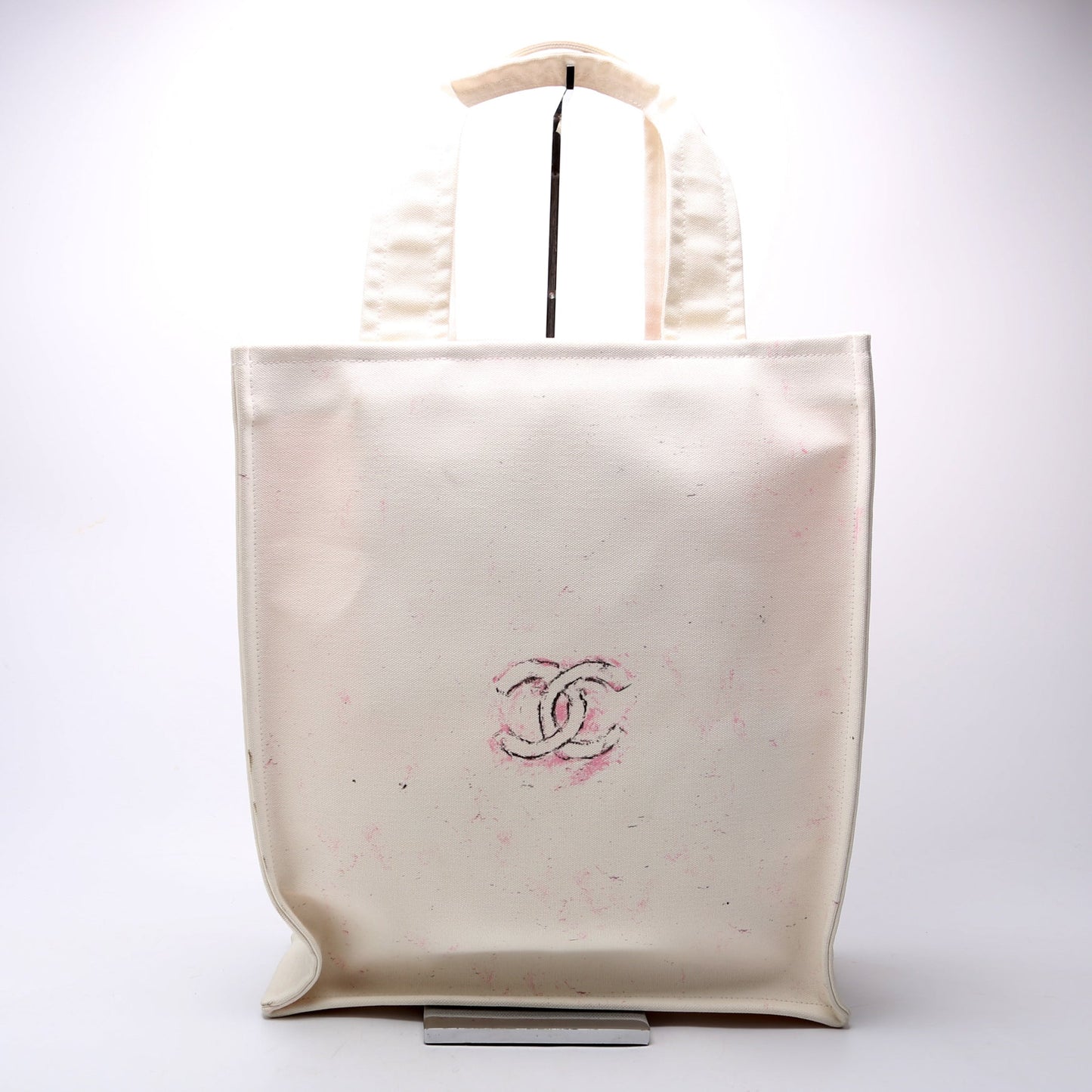 Chanel Miami Cruise Collection 12M Canvas Tote Bag