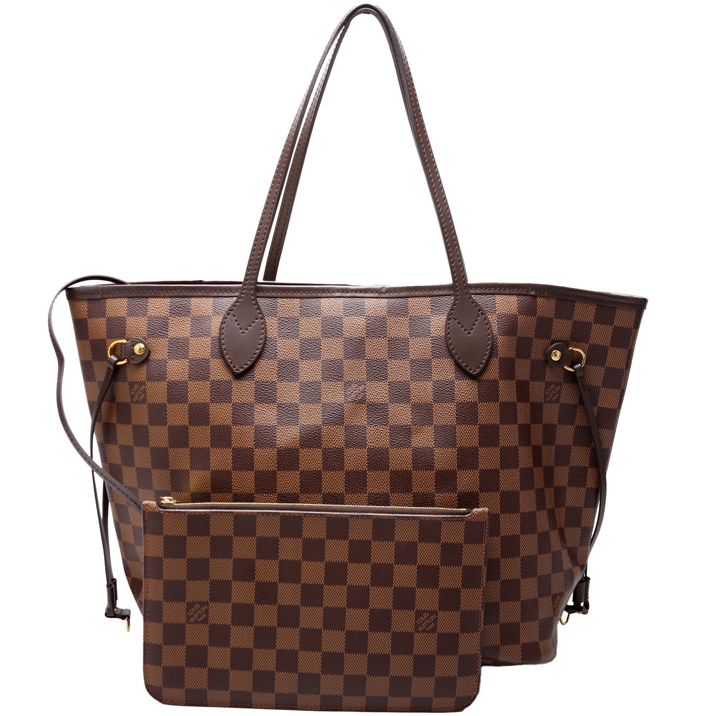 Louis Vuitton Neverfull MM w Ebene Damier Wallet Case Ebene 2