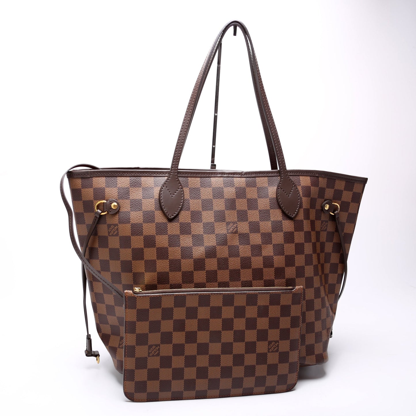 Louis Vuitton Neverfull MM w Ebene Damier Wallet Case Ebene 2