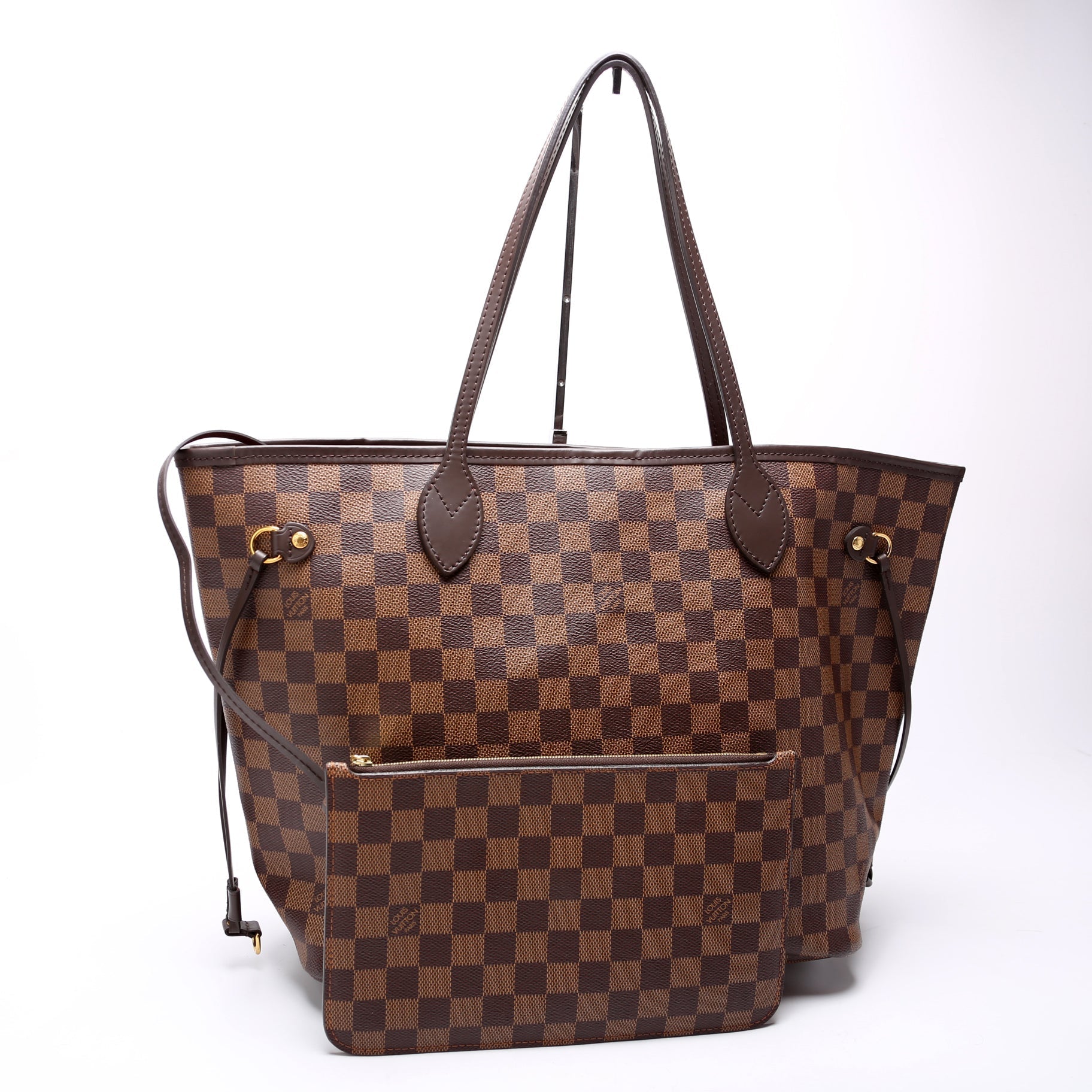Louis Vuitton Neverfull MM w Ebene Damier Wallet Case Ebene 2