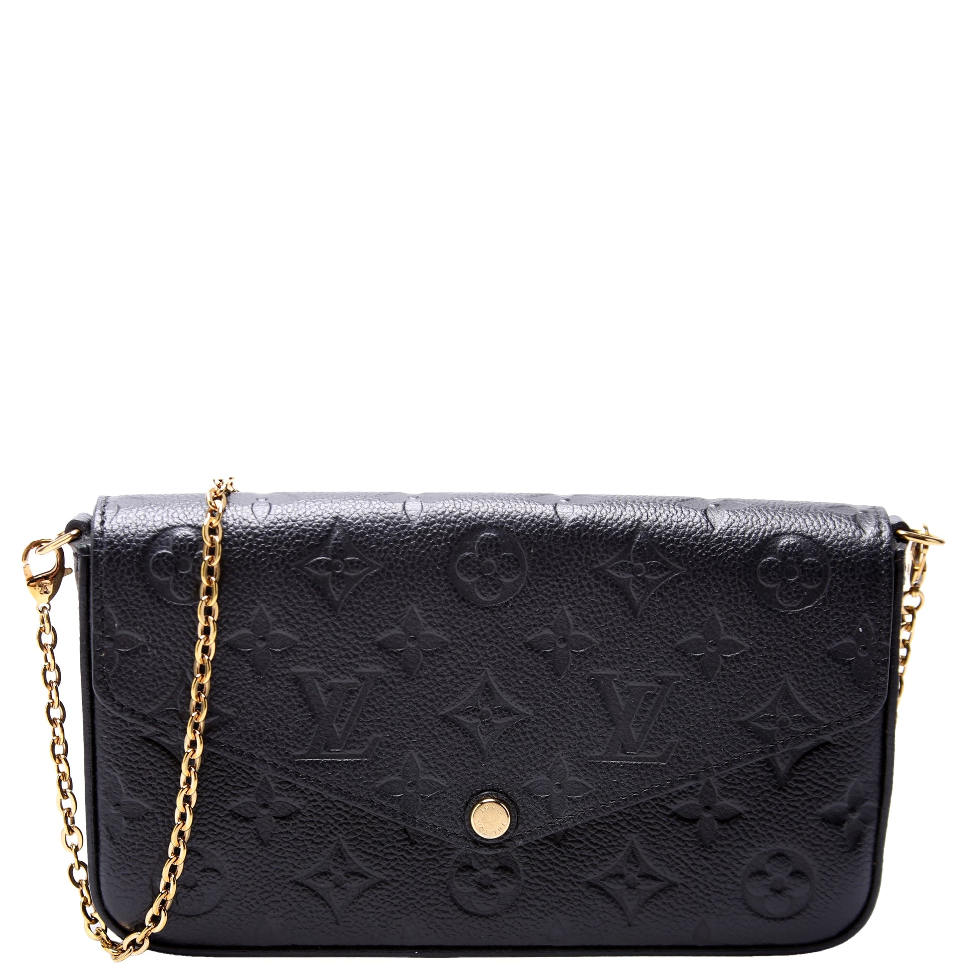 Louis Vuitton Pochette Felicie Empreinte Clutch Bag Empreinte 68