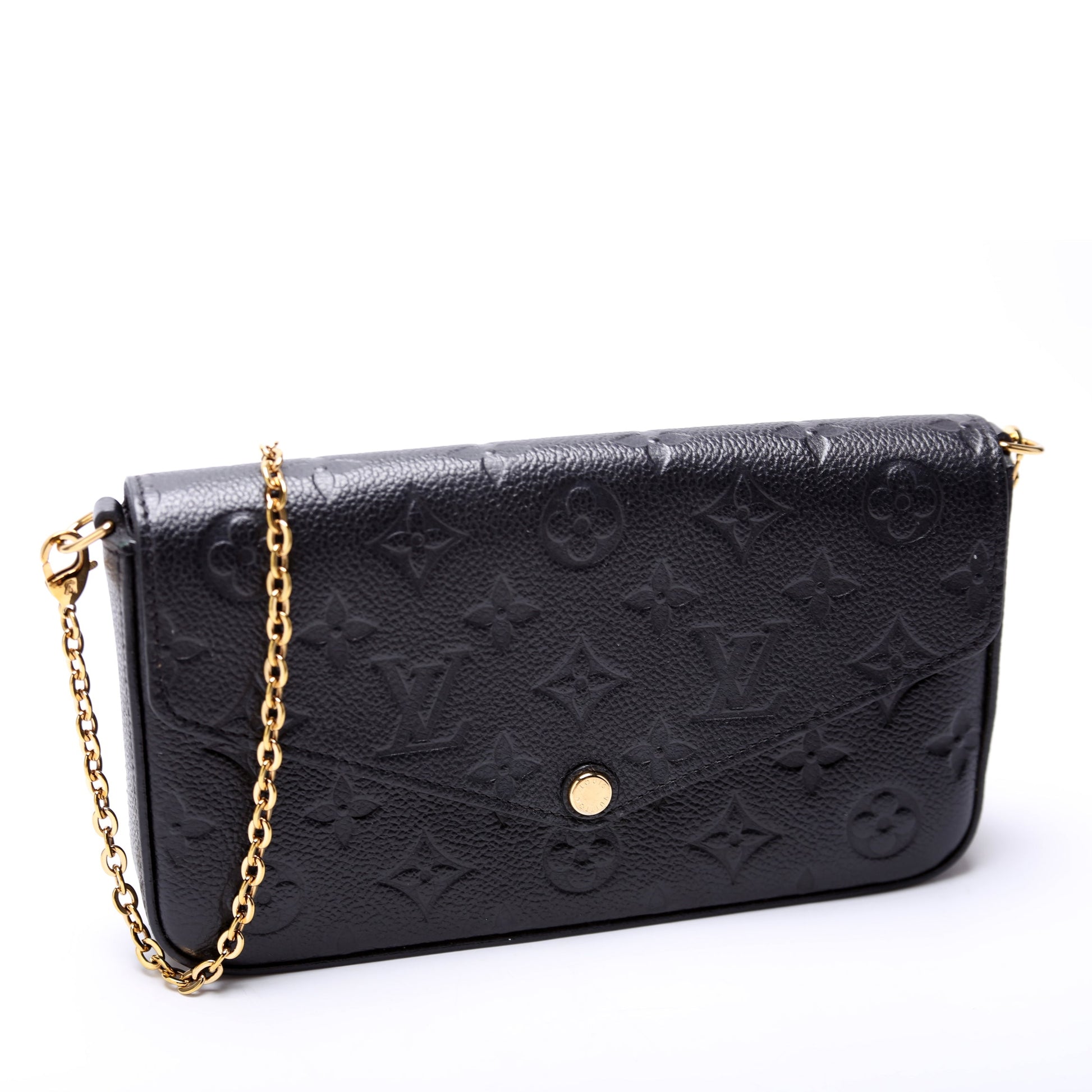 Louis Vuitton Pochette Felicie Empreinte Clutch Bag Empreinte 68