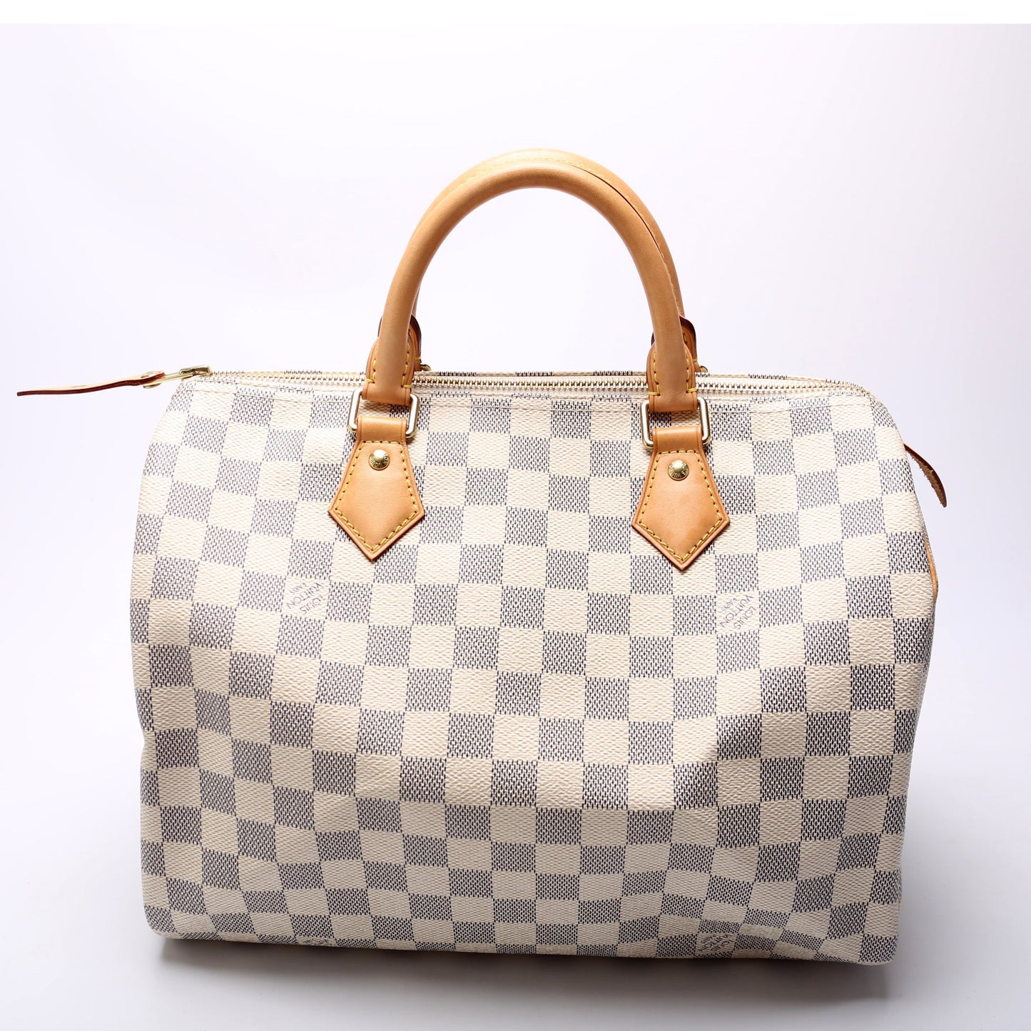Louis Vuitton Speedy 30 Azur Damier Handbag Azur 44