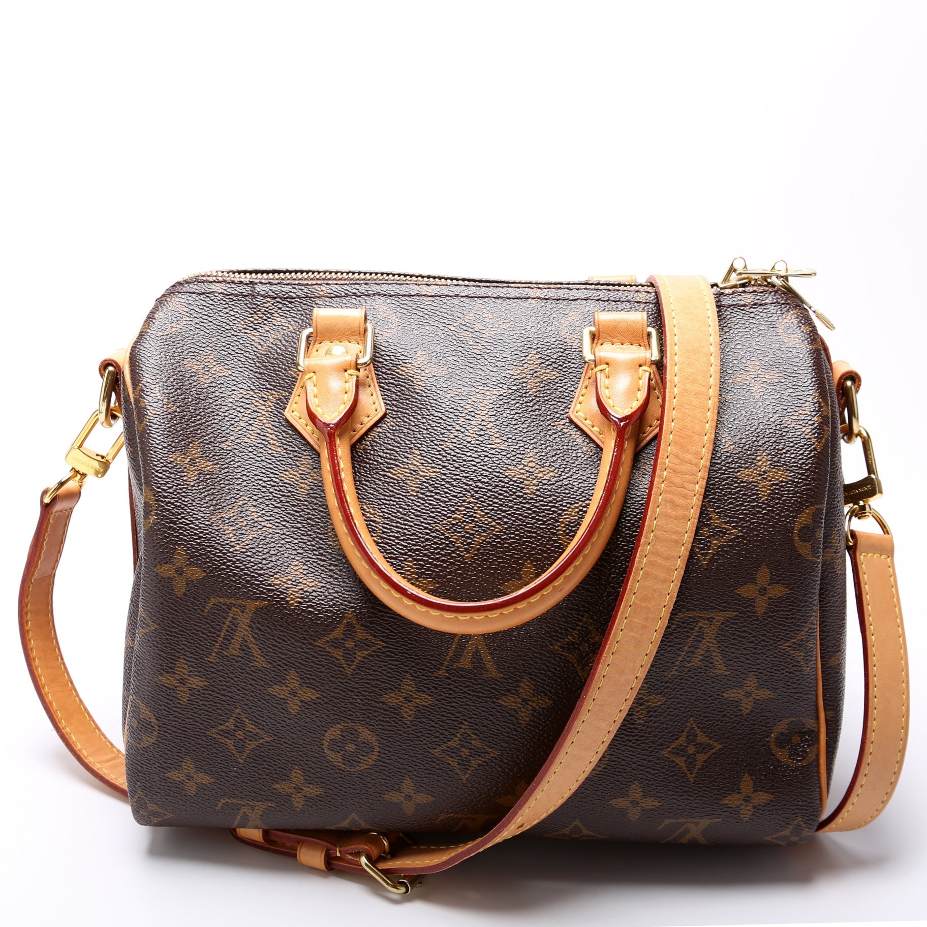 Louis Vuitton Speedy 25 Bandouliere Monogram Handbag Monogram 7