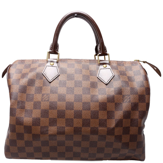 Louis Vuitton Speedy 30 Ebene Damier Handbag Ebene 41