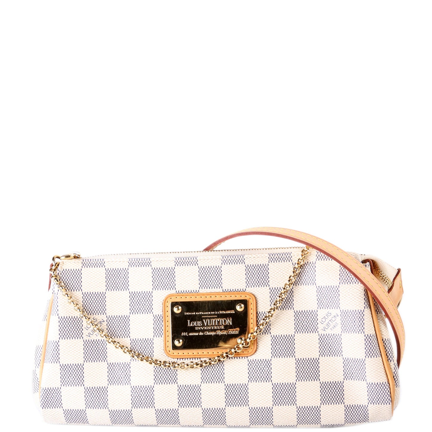 Louis Vuitton Eva Azur Damier Clutch Bag Azur 7