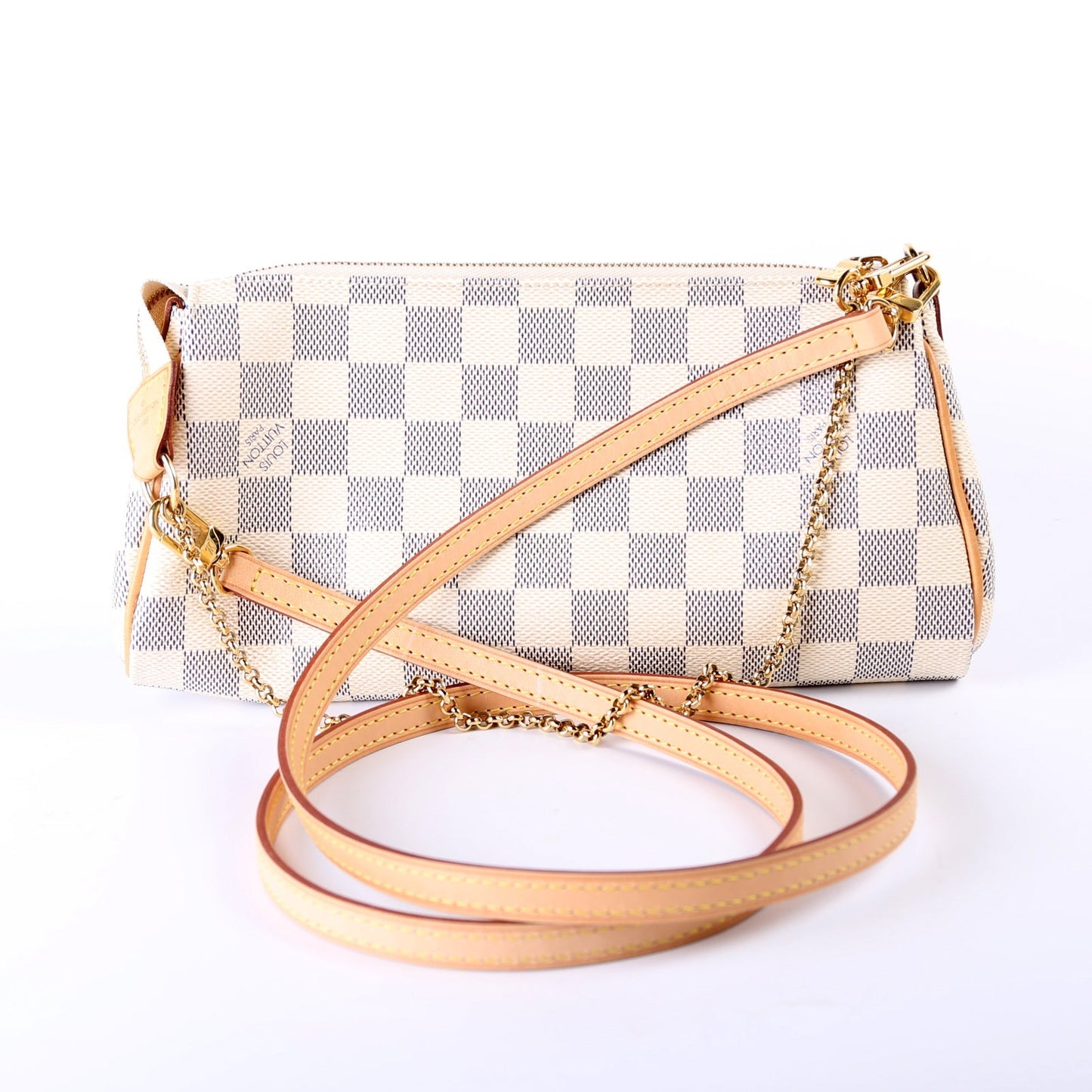 Louis Vuitton Eva Azur Damier Clutch Bag Azur 7