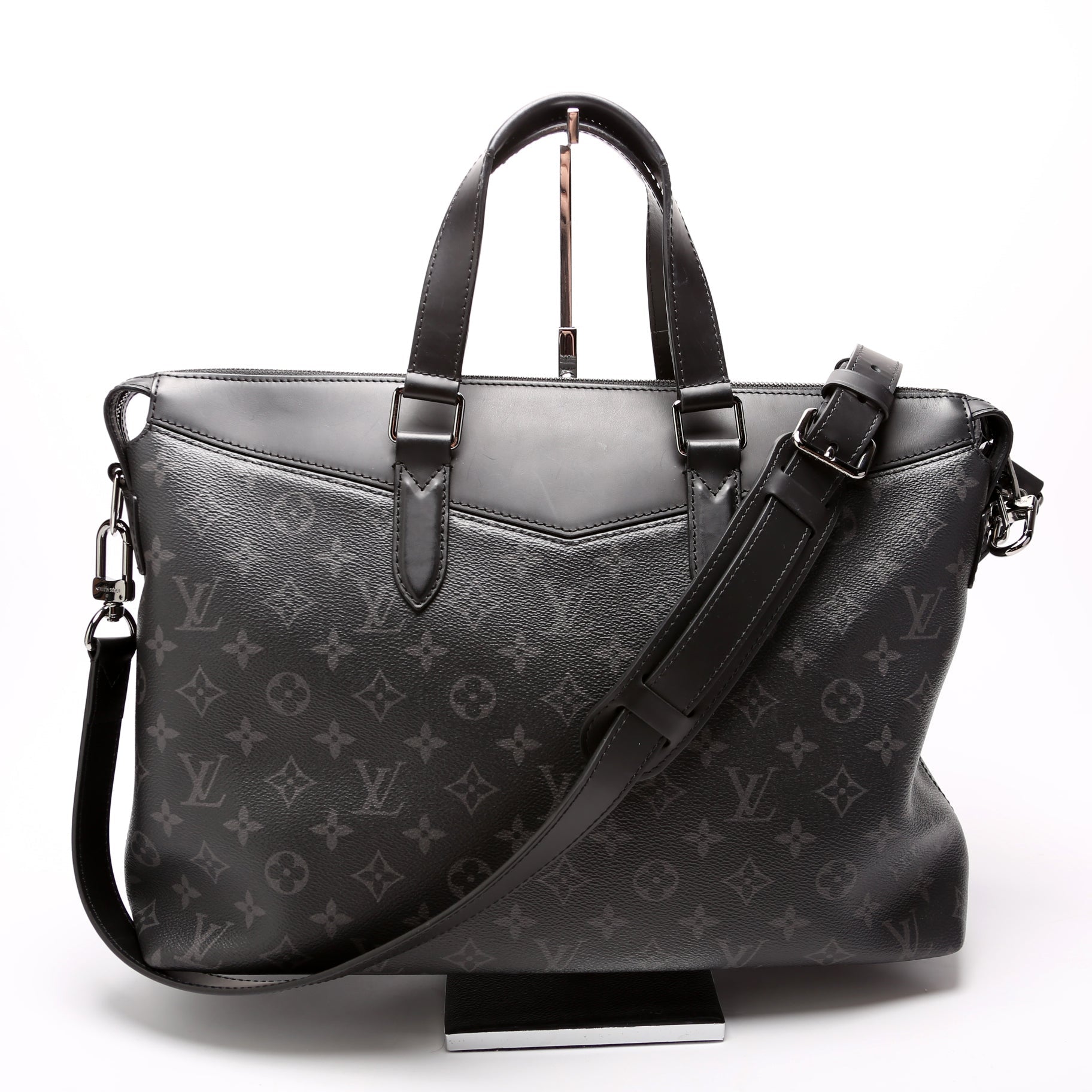 Louis Vuitton Explorer Briefcase Eclipse Handbag