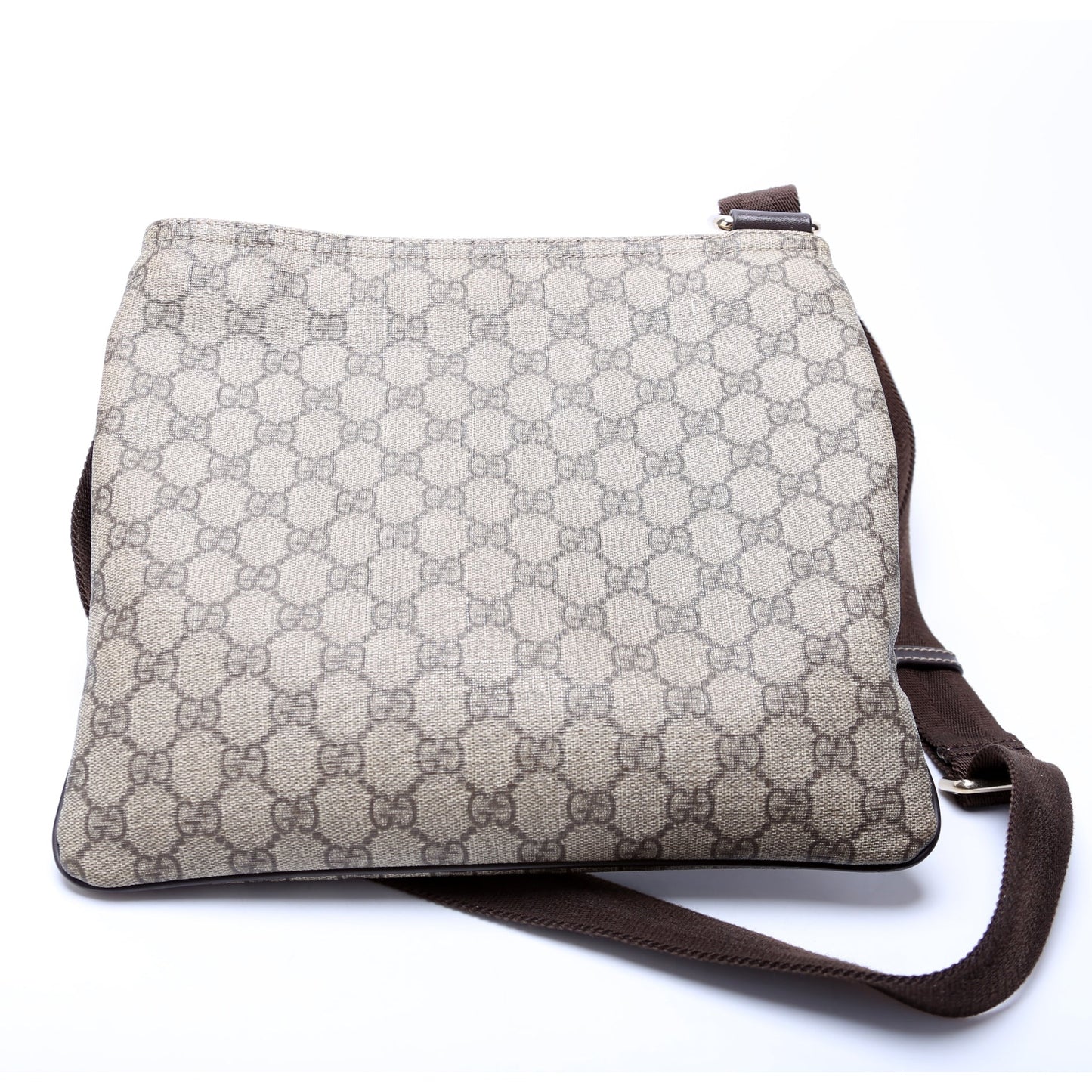 Gucci GG Supreme Flat Messenger Medium Shoes