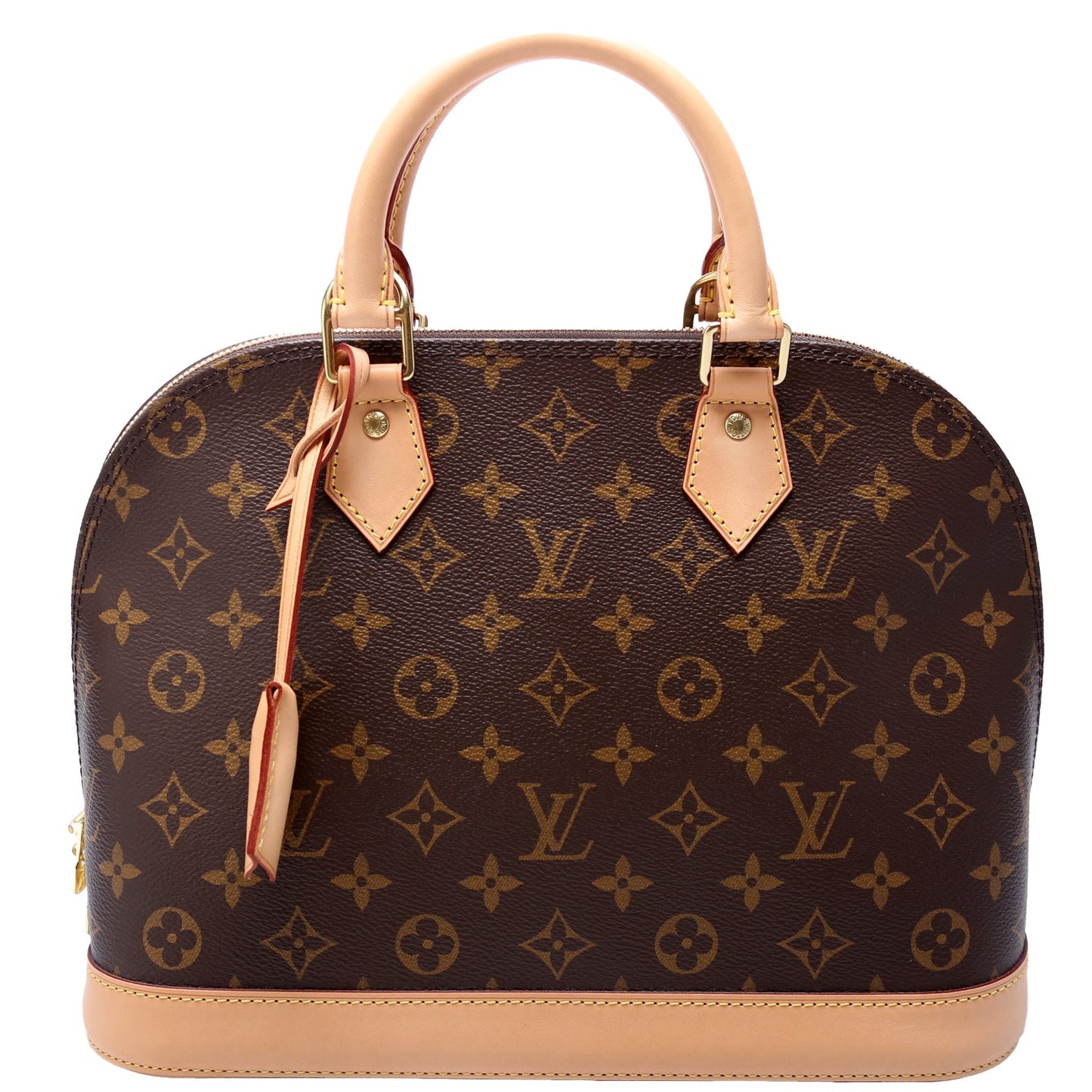 Louis Vuitton Alma PM Newer Monogram Handbag Newer 1