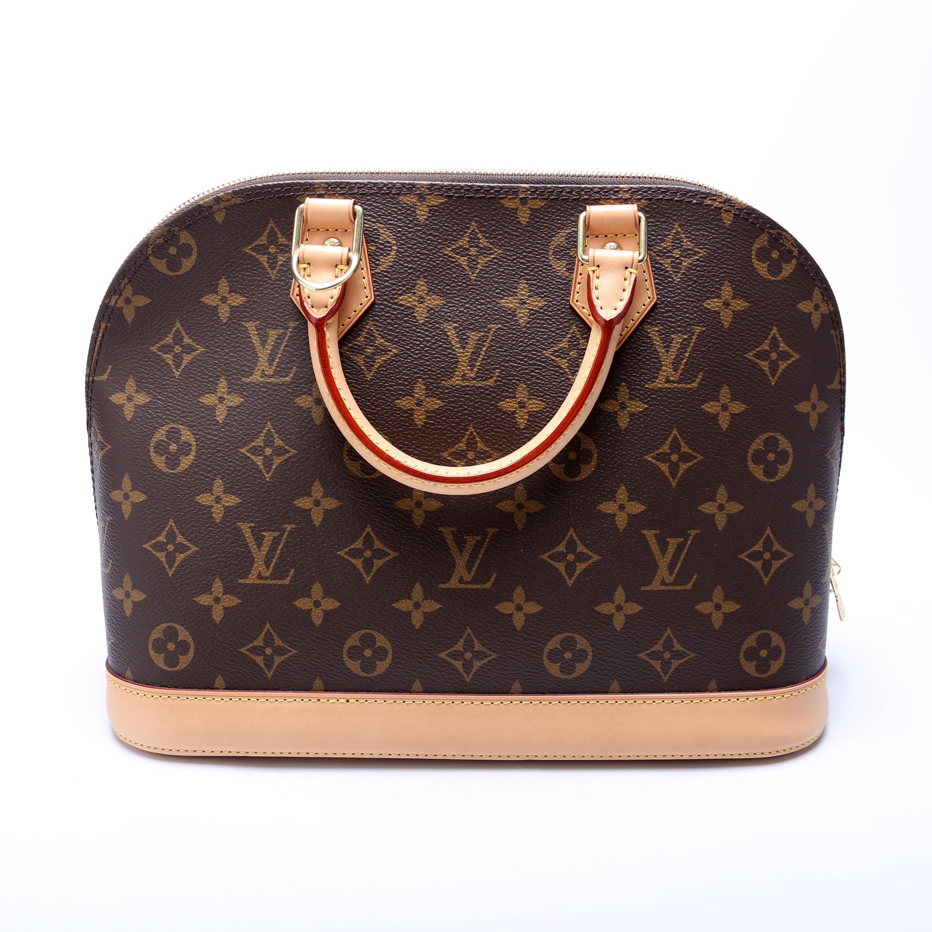 Louis Vuitton Alma PM Newer Monogram Handbag Newer 1