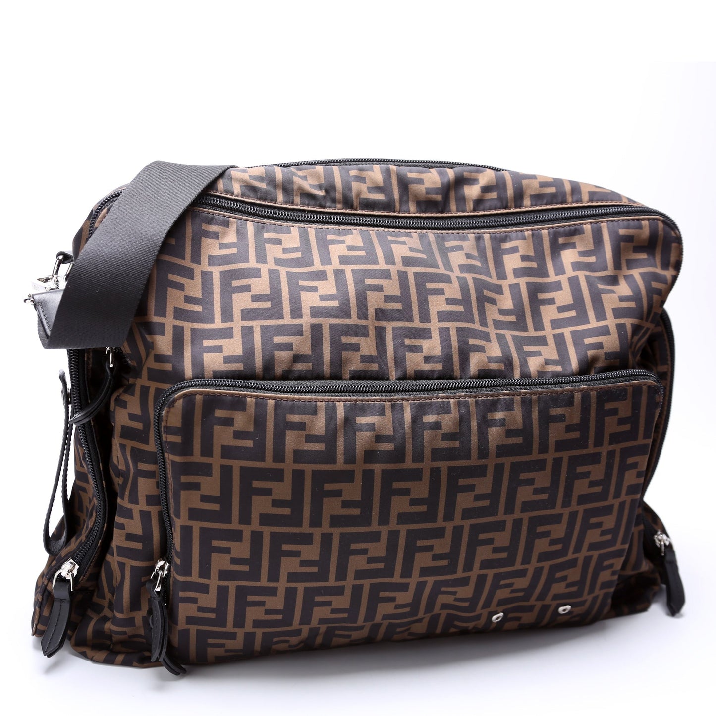 Fendi Ff Econyl Changing Bag Logo Travel Bag
