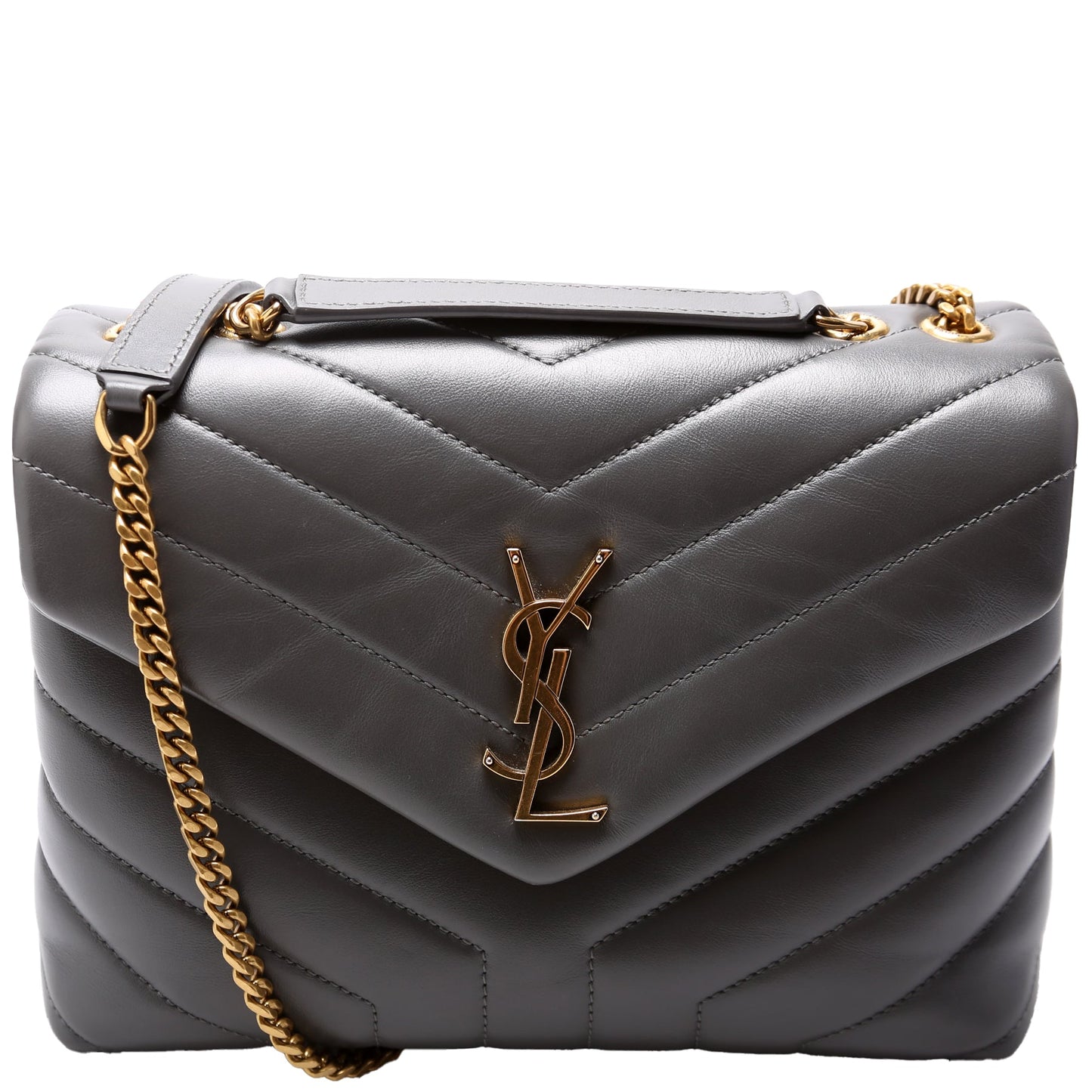 YSL Saint Laurent Loulou Satchel Bag Small