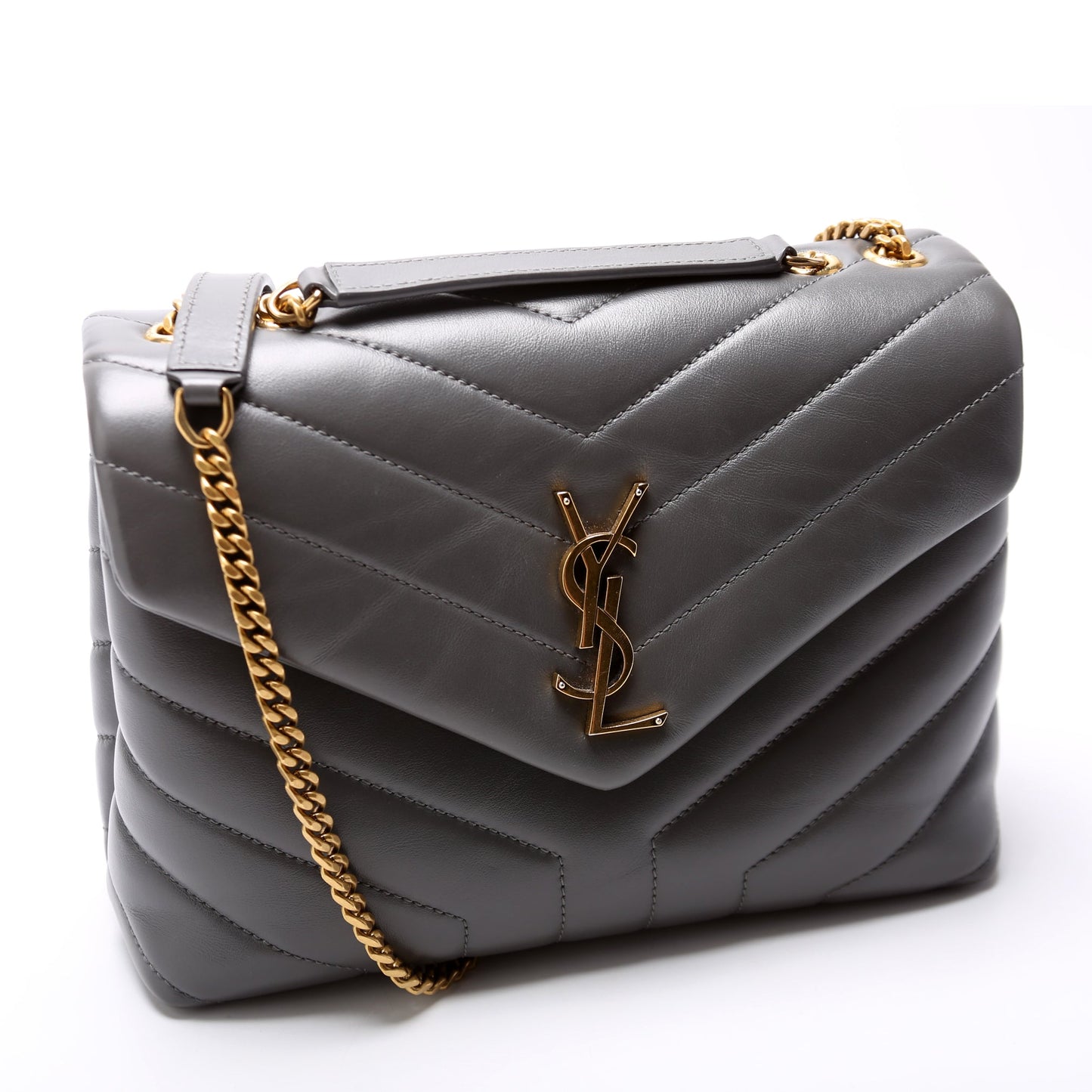 YSL Saint Laurent Loulou Satchel Bag Small