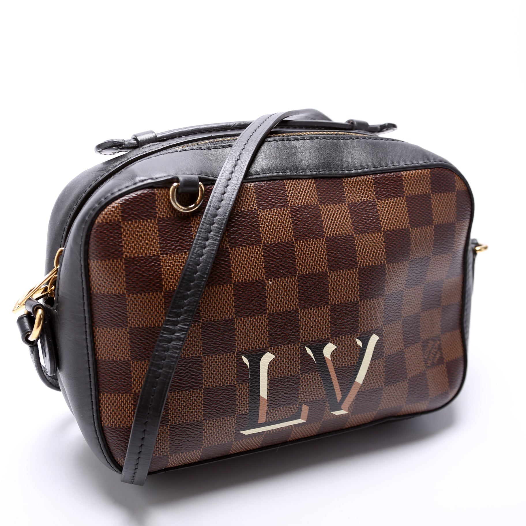 Louis Vuitton Santa Monica Ebene Damier Handbag Ebene 4