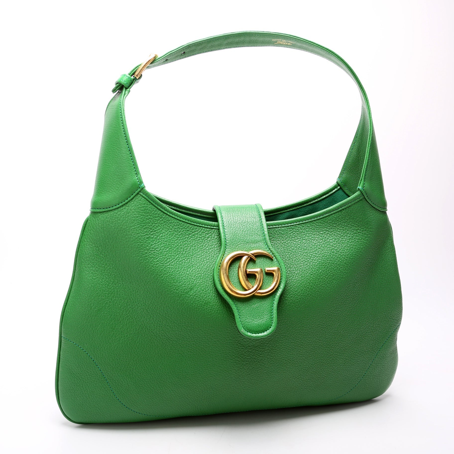 Gucci Aphrodite Green Medium Shoulder Bag