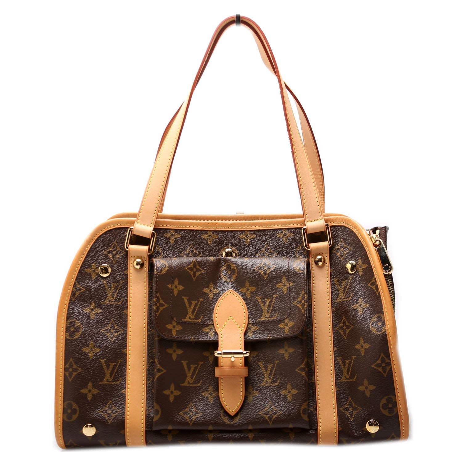 Louis Vuitton Baxter PM Dog Carrier PM Monogram Handbag