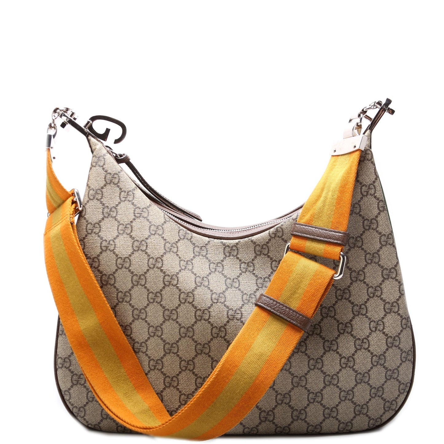 Gucci Attache GG Supreme Medium Shoulder Bag