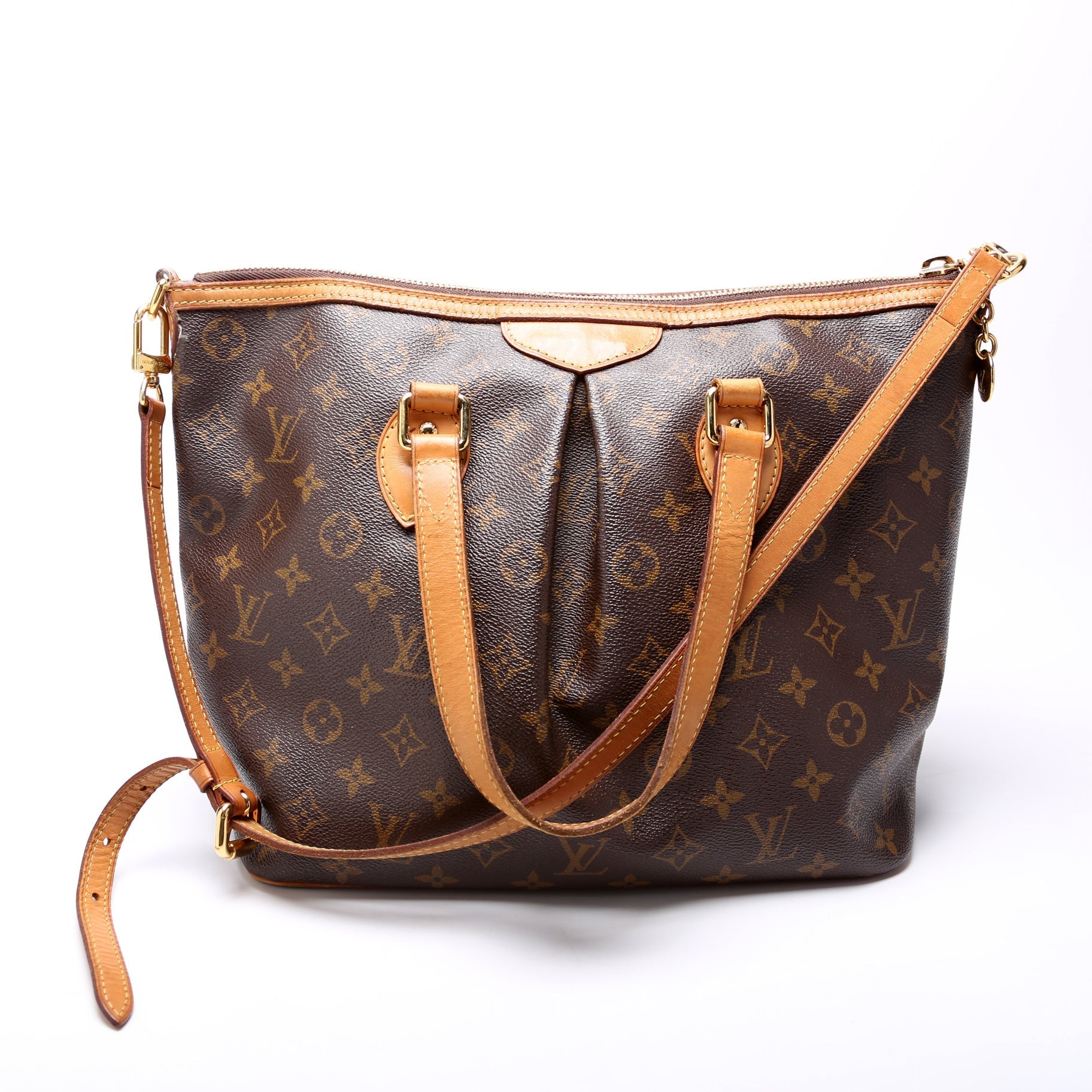 Louis Vuitton Palermo PM Monogram Handbag Monogram 10