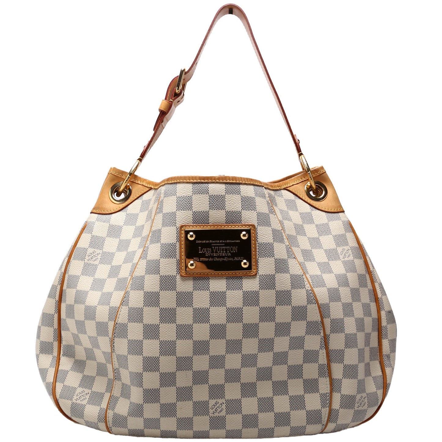 Louis Vuitton Galliera PM Azur Damier Handbag Azur 3